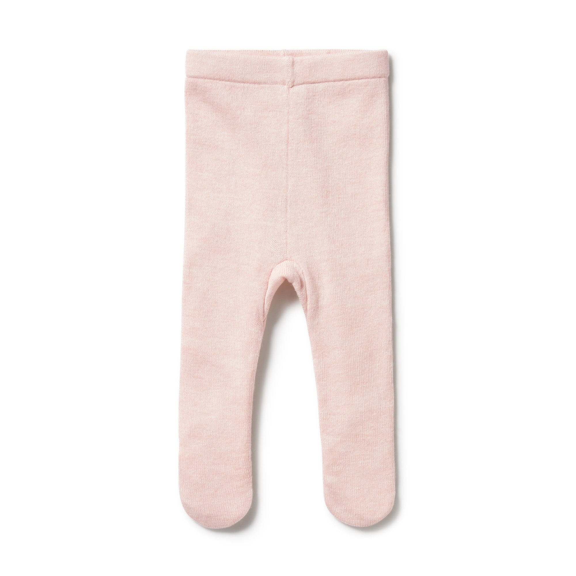 Wilson & Frenchy - Knitted Legging with Feet - Pink Baby Wilson & Frenchy