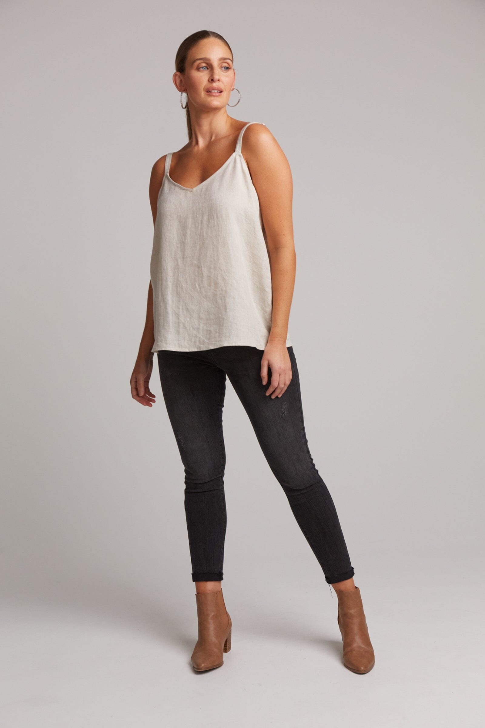 eb&ive | Studio Tank - Tusk Womens eb&ive