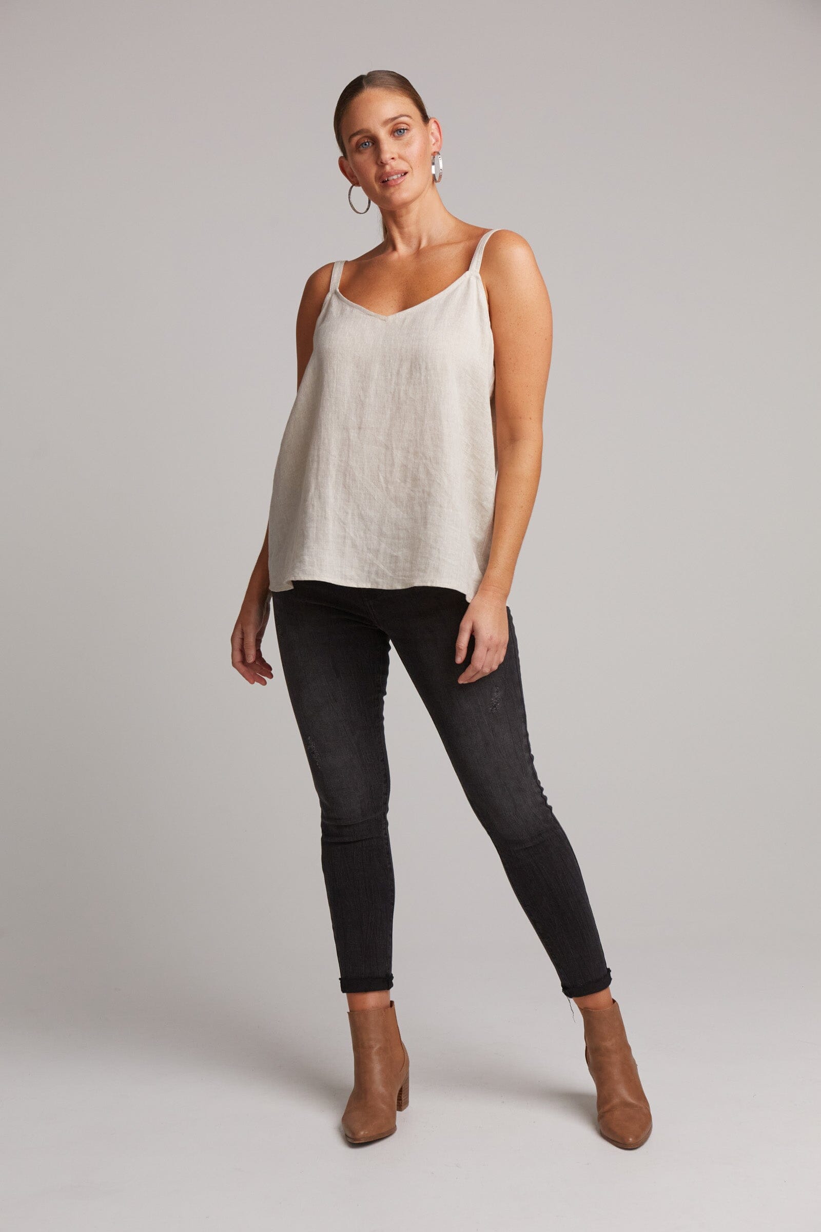 eb&ive | Studio Tank - Tusk Womens eb&ive