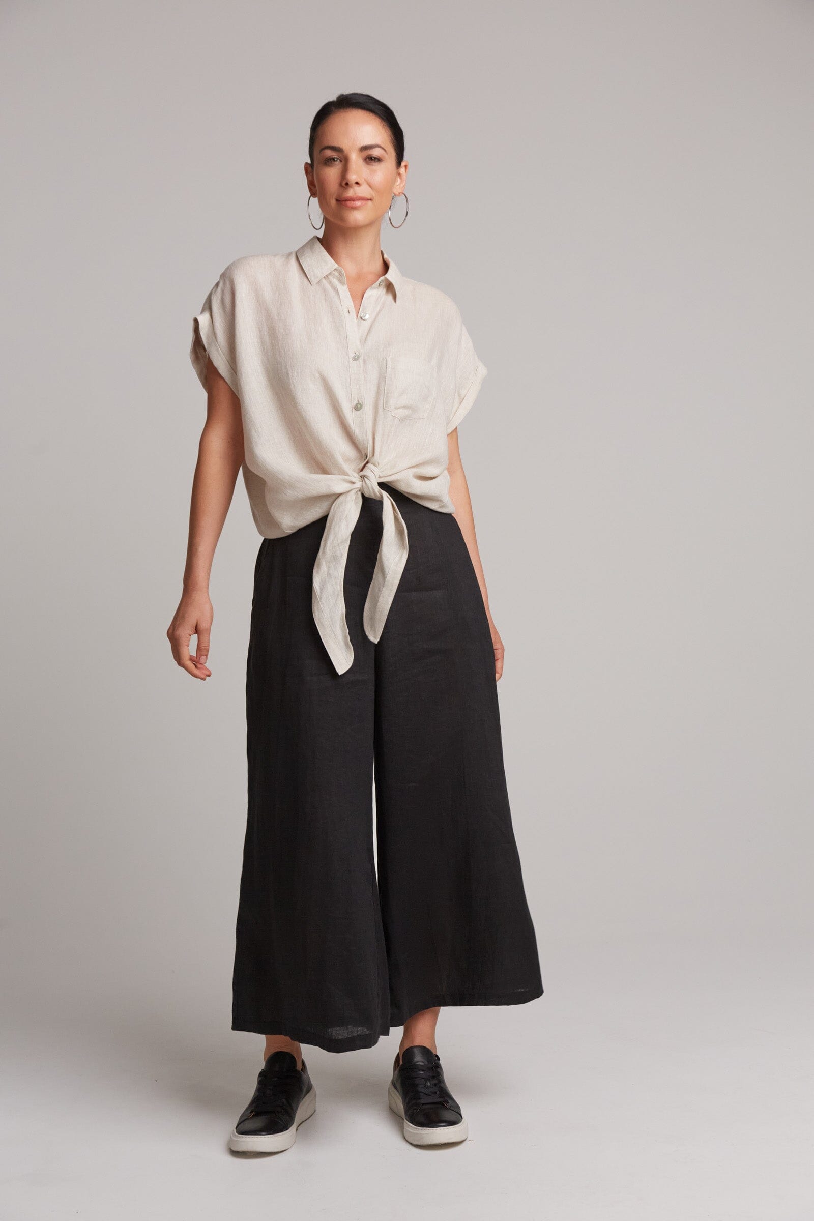 eb&ive | Studio Tie Shirt - Tusk Womens eb&ive