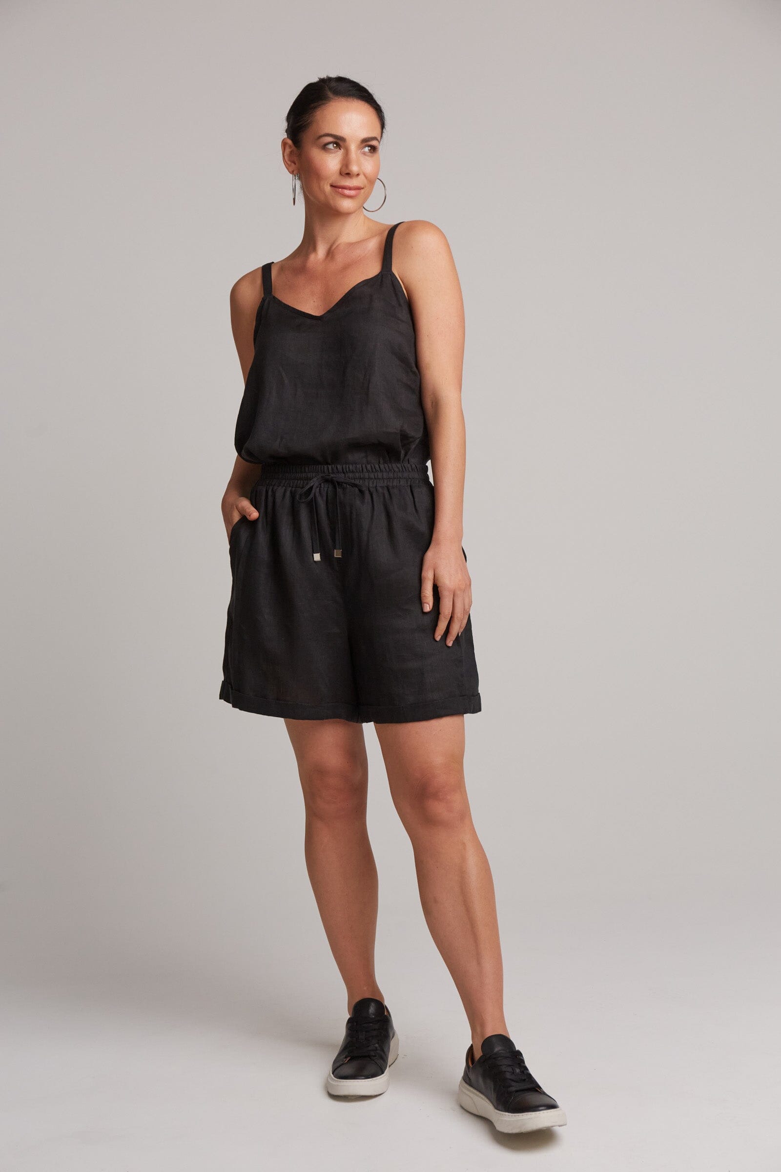 eb&ive | Studio Short - Ebony Womens eb&ive