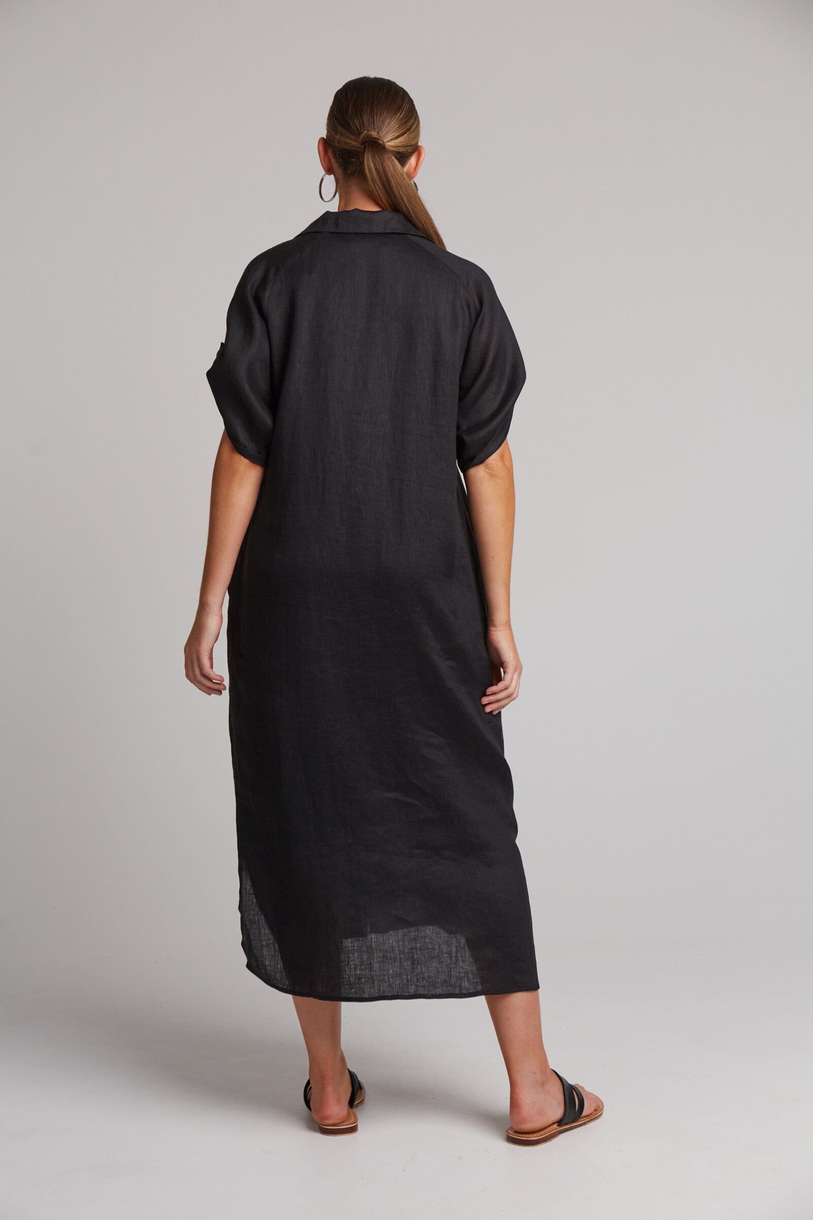 eb&ive | Studio Shirt Dress - Ebony *** PRE ORDER / DUE 22OCT *** Womens eb&ive