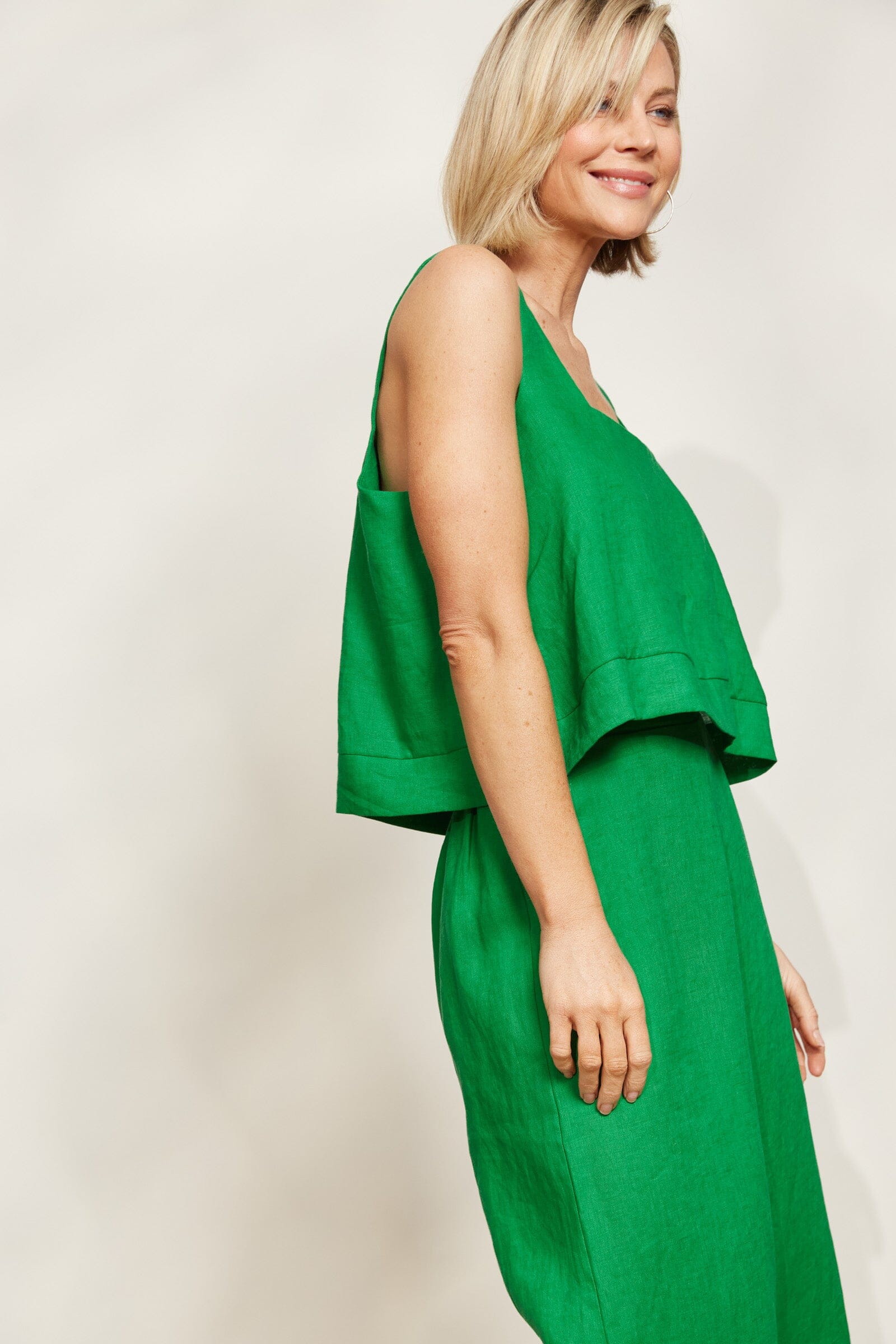 eb&ive | Halcyon Tank - Emerald Womens eb&ive