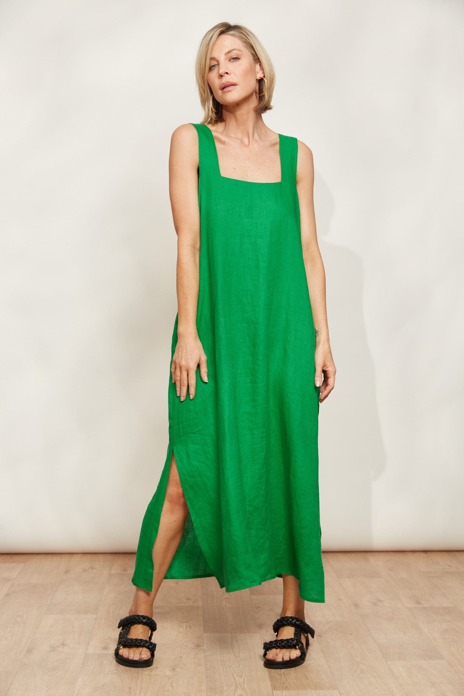 eb&ive | Halcyon Tank Dress - Emerald Womens eb&ive