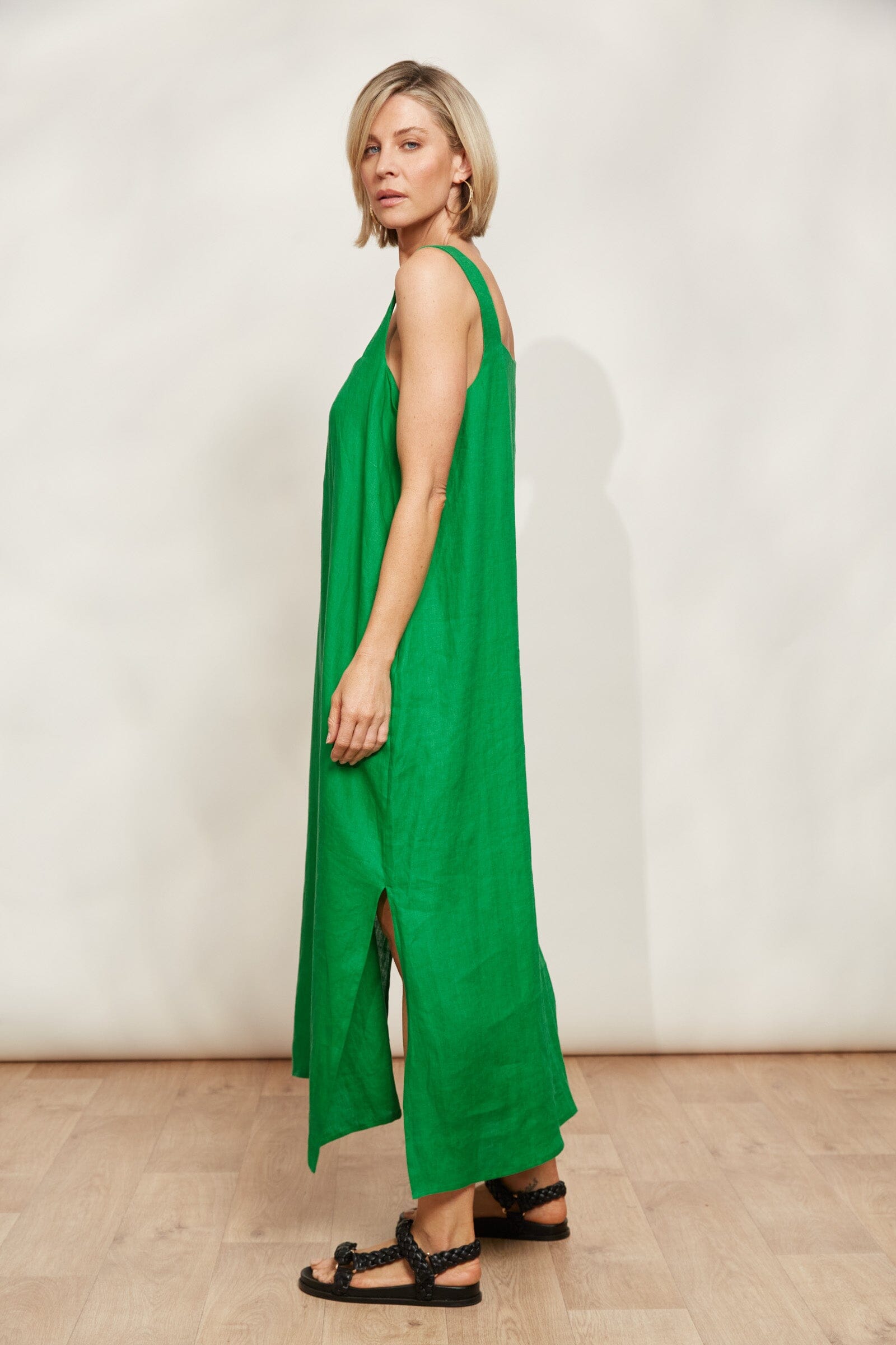 eb&ive | Halcyon Tank Dress - Emerald Womens eb&ive