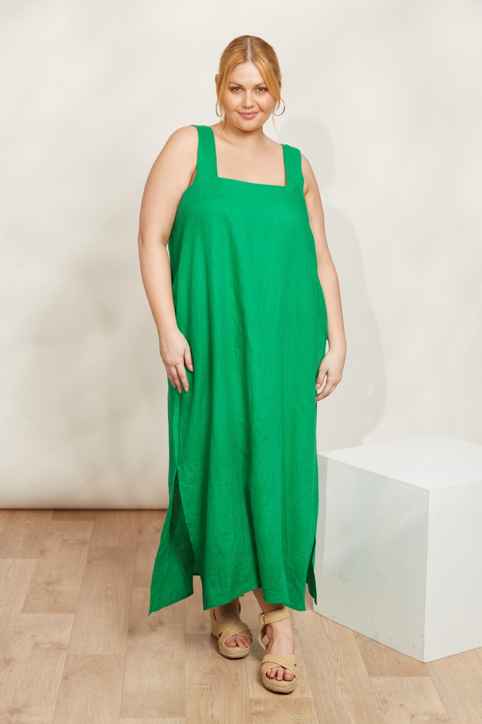 eb&ive | Halcyon Tank Dress - Emerald Womens eb&ive