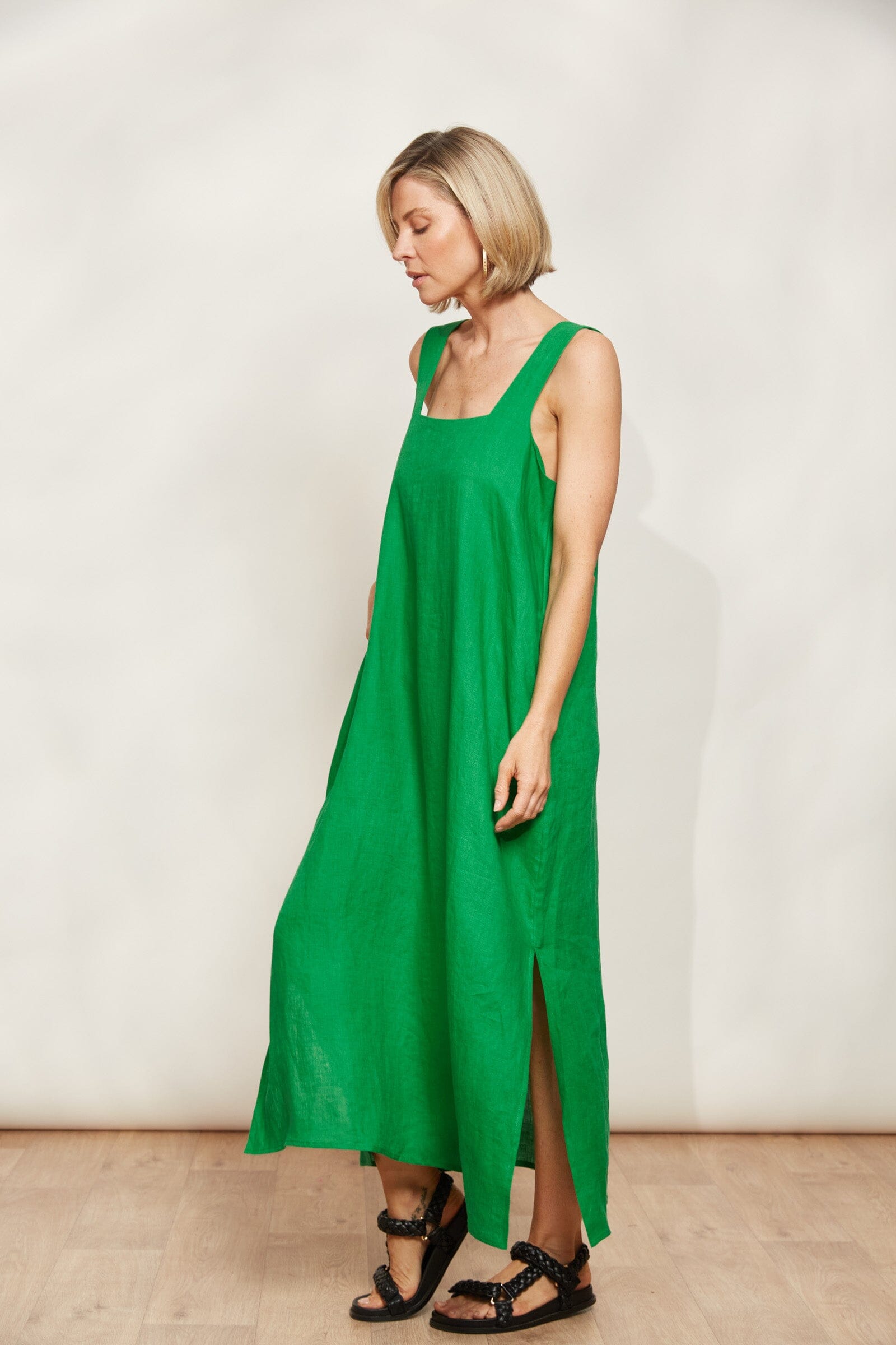 eb&ive | Halcyon Tank Dress - Emerald Womens eb&ive