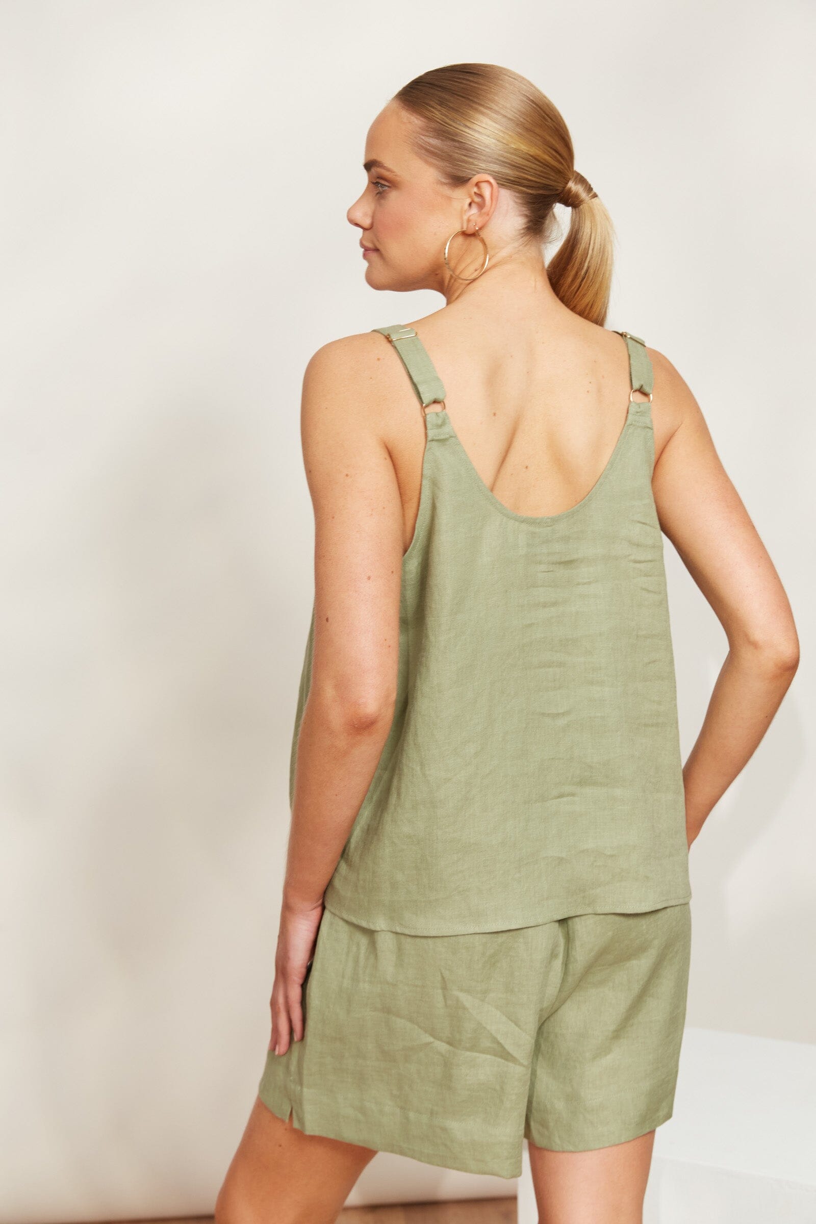 eb&ive | Sojourn Tank - Aloe Womens eb&ive