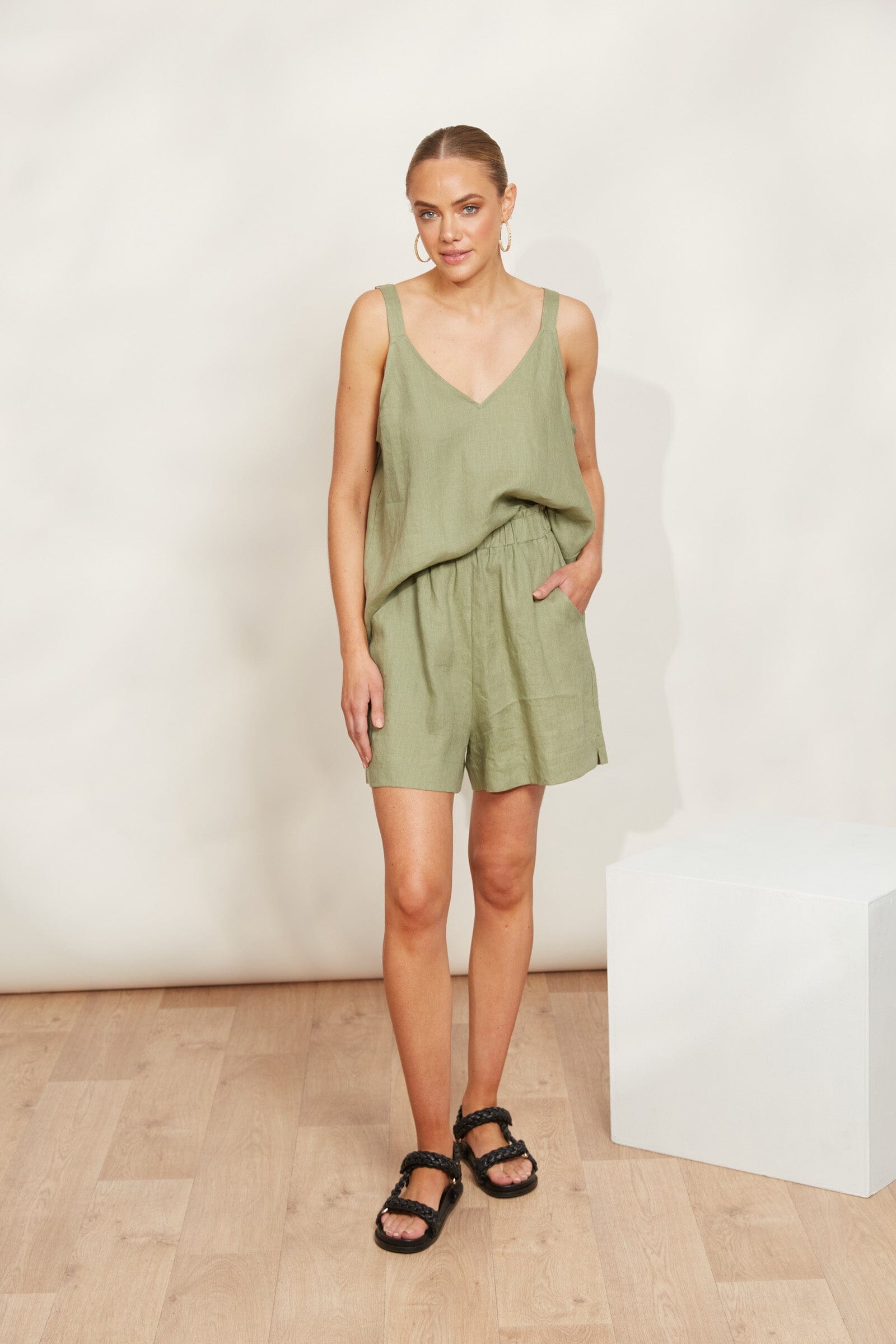 eb&ive | Sojourn Short - Aloe Womens eb&ive