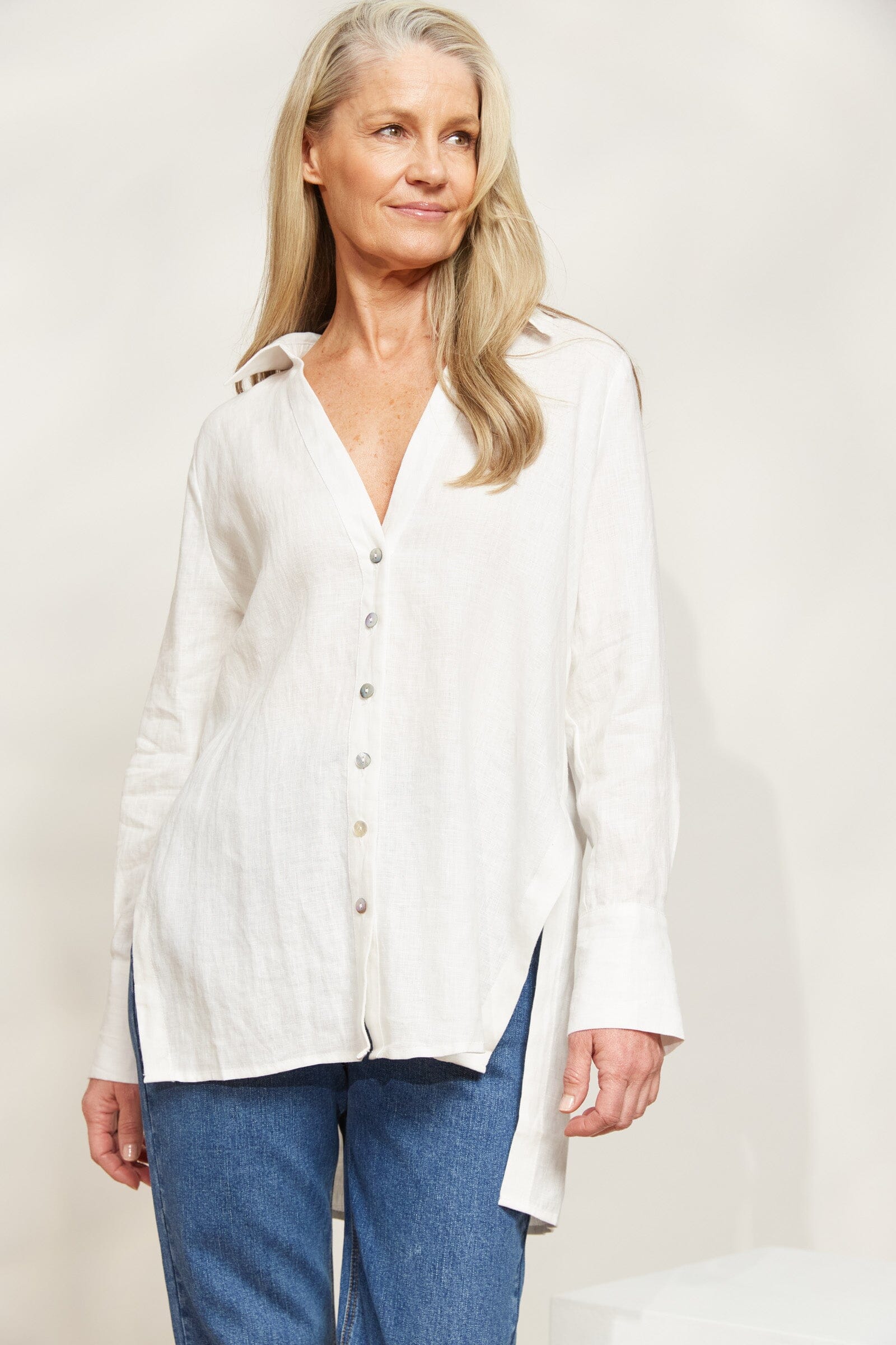 eb&ive | Sojourn Shirt - Opal Womens eb&ive