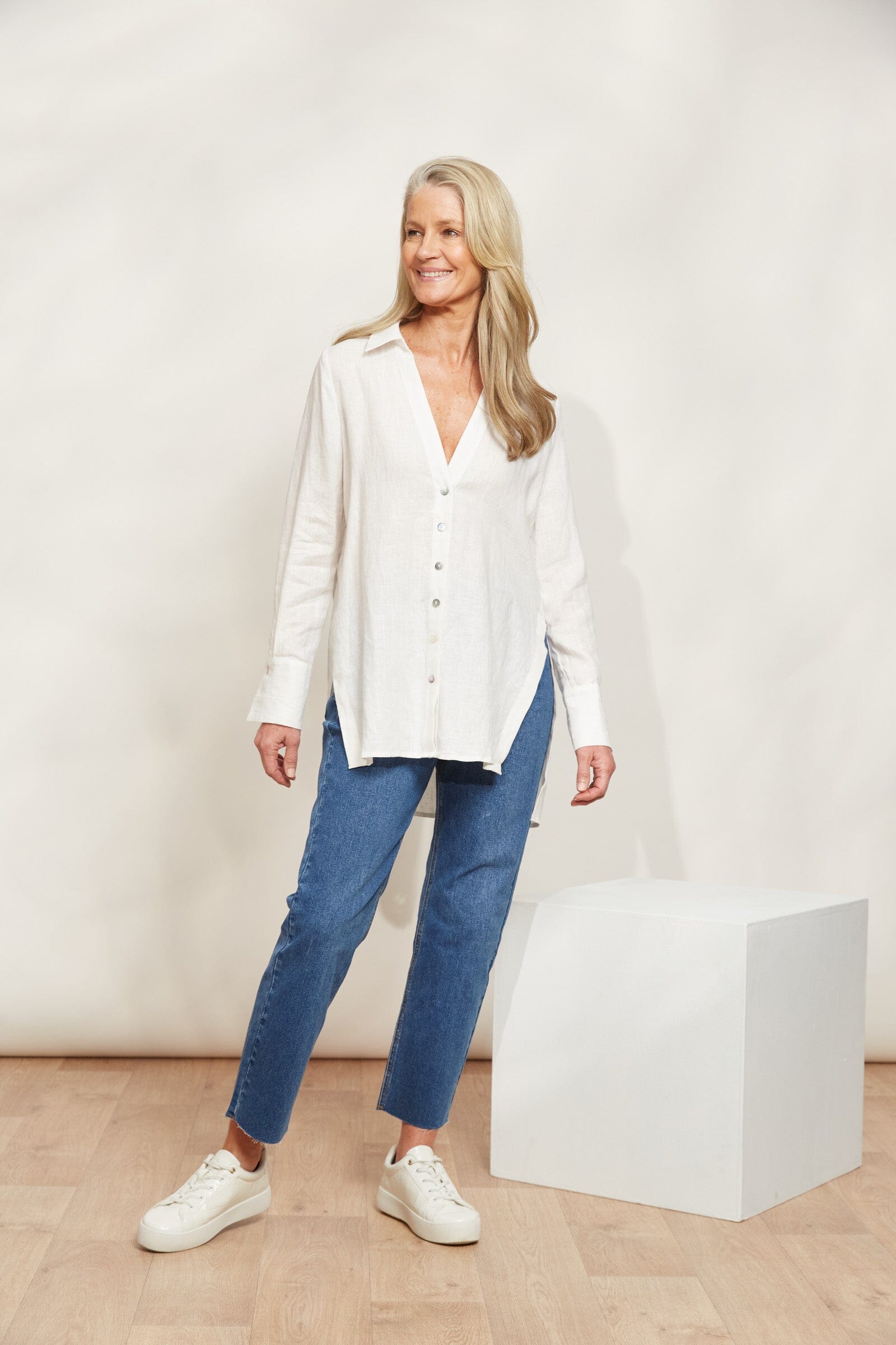 eb&ive | Sojourn Shirt - Opal Womens eb&ive