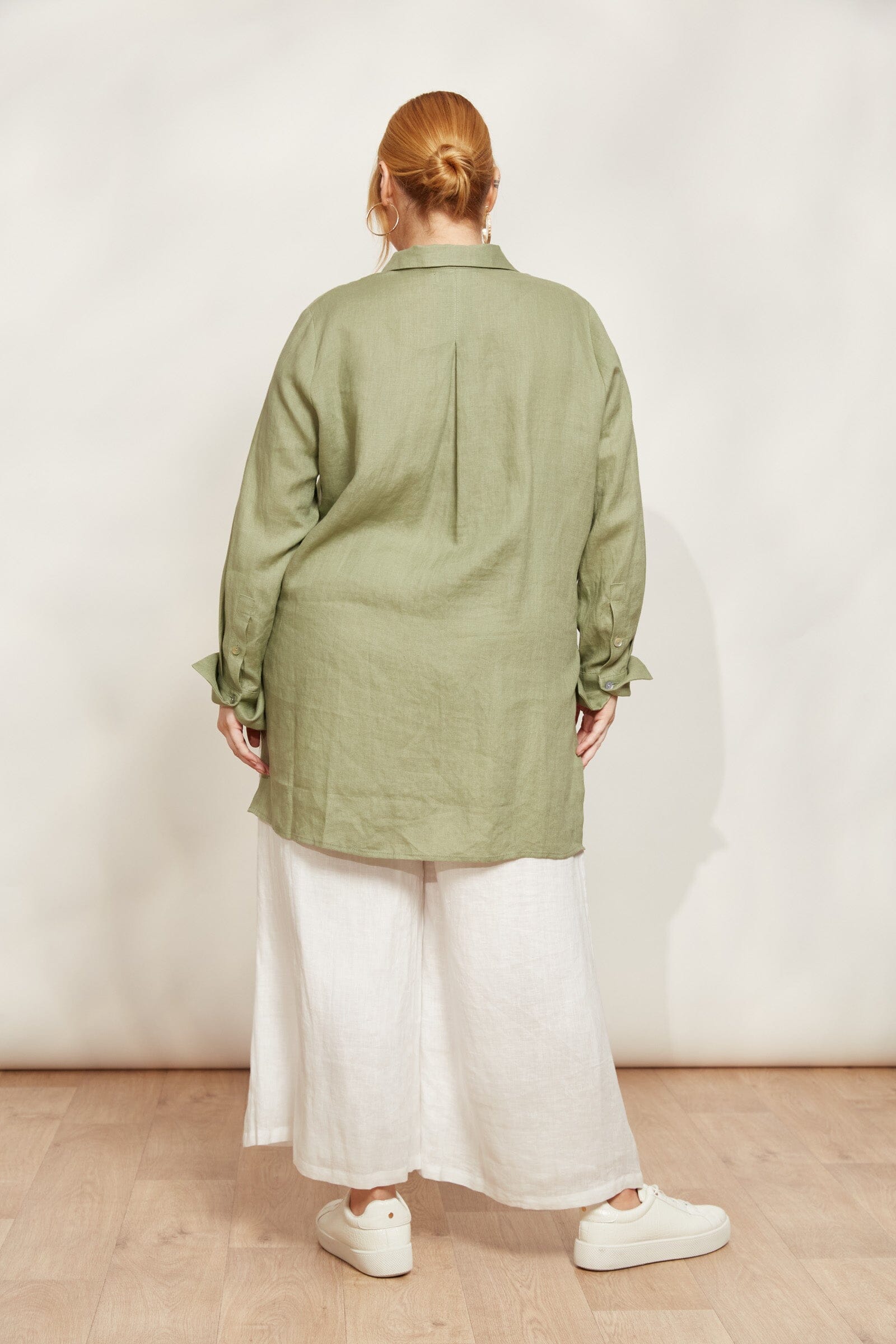 eb&ive | Sojourn Shirt - Aloe Womens eb&ive