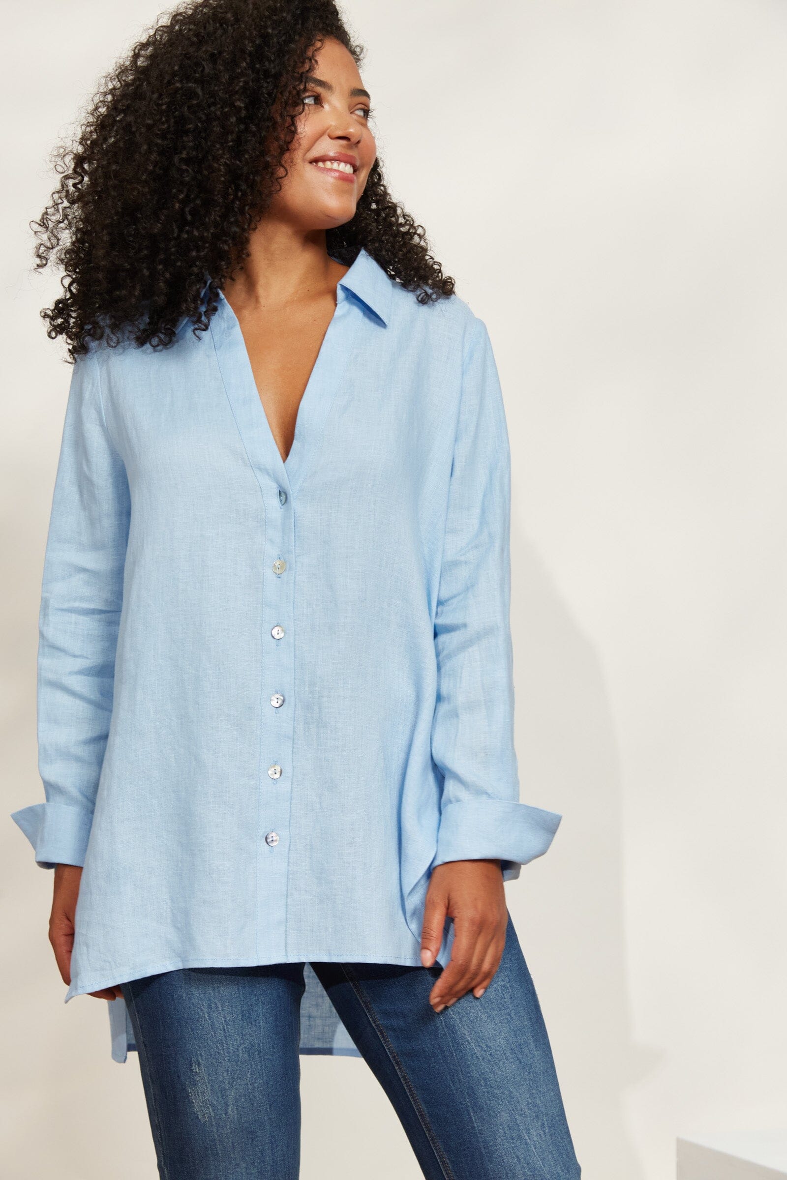 eb&ive | Sojourn Shirt - Coast Womens eb&ive