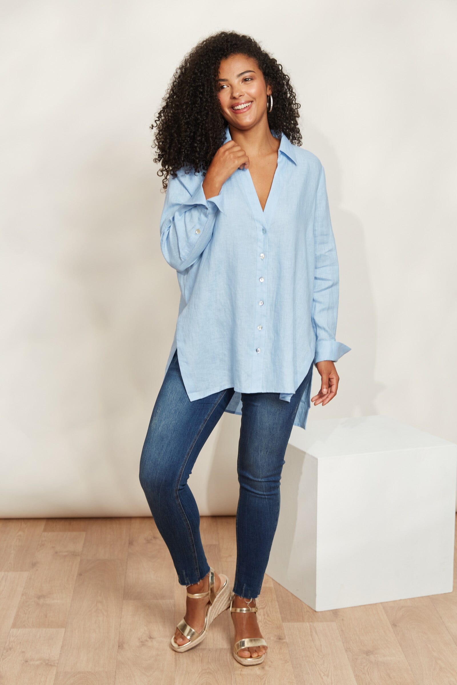 eb&ive | Sojourn Shirt - Coast Womens eb&ive