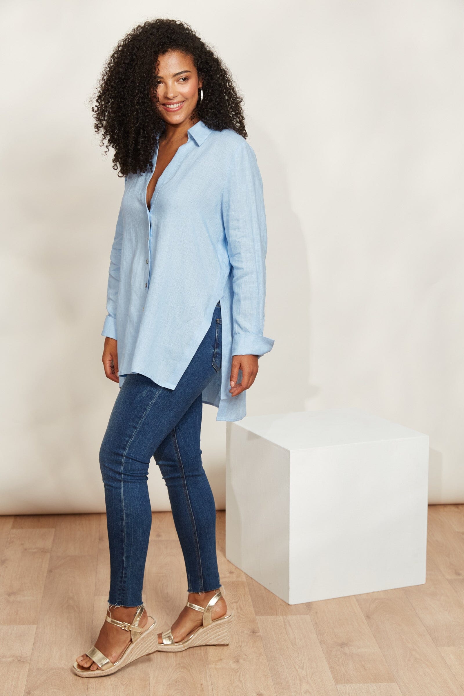 eb&ive | Sojourn Shirt - Coast Womens eb&ive