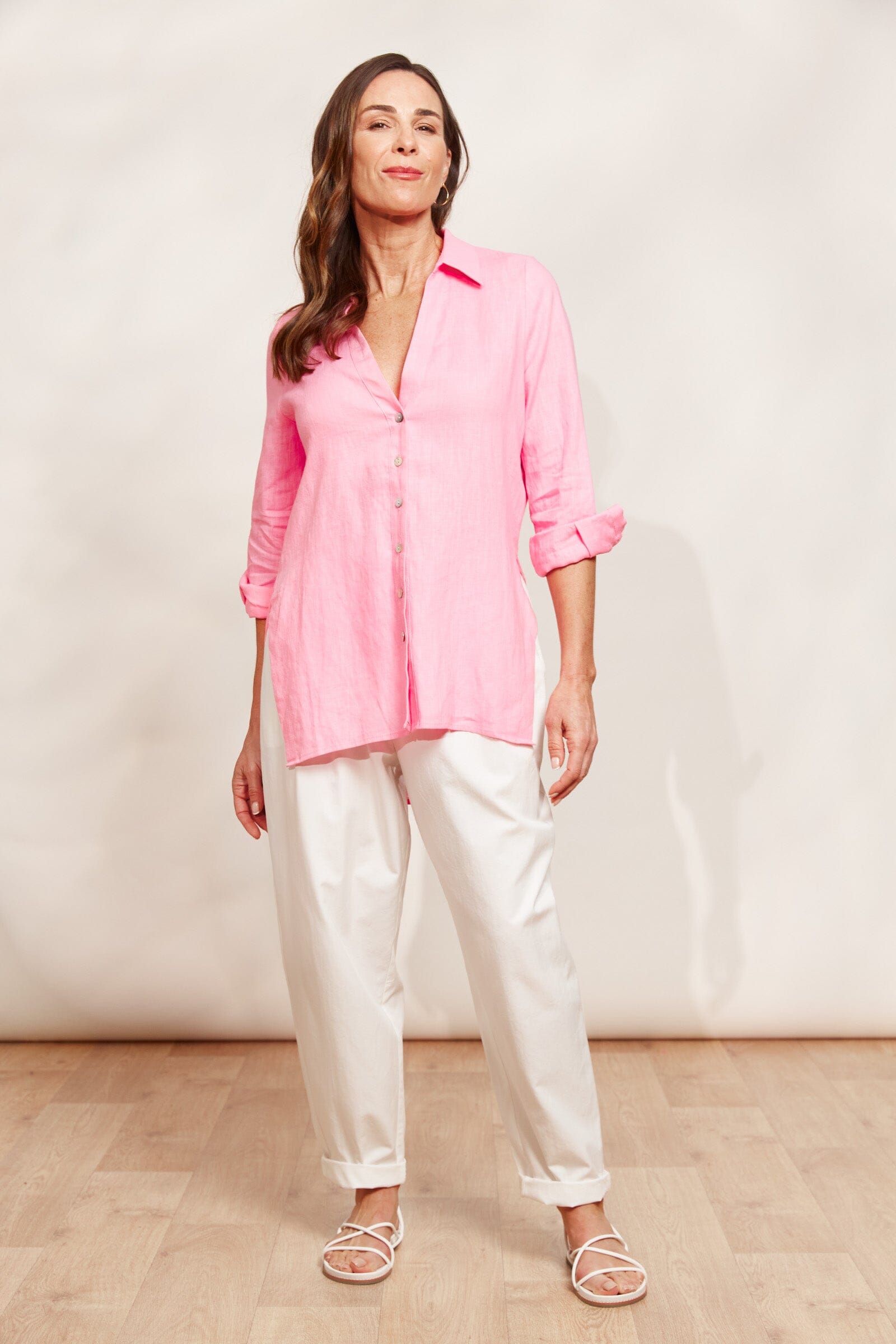 eb&ive | Sojourn Shirt - Cameo Womens eb&ive