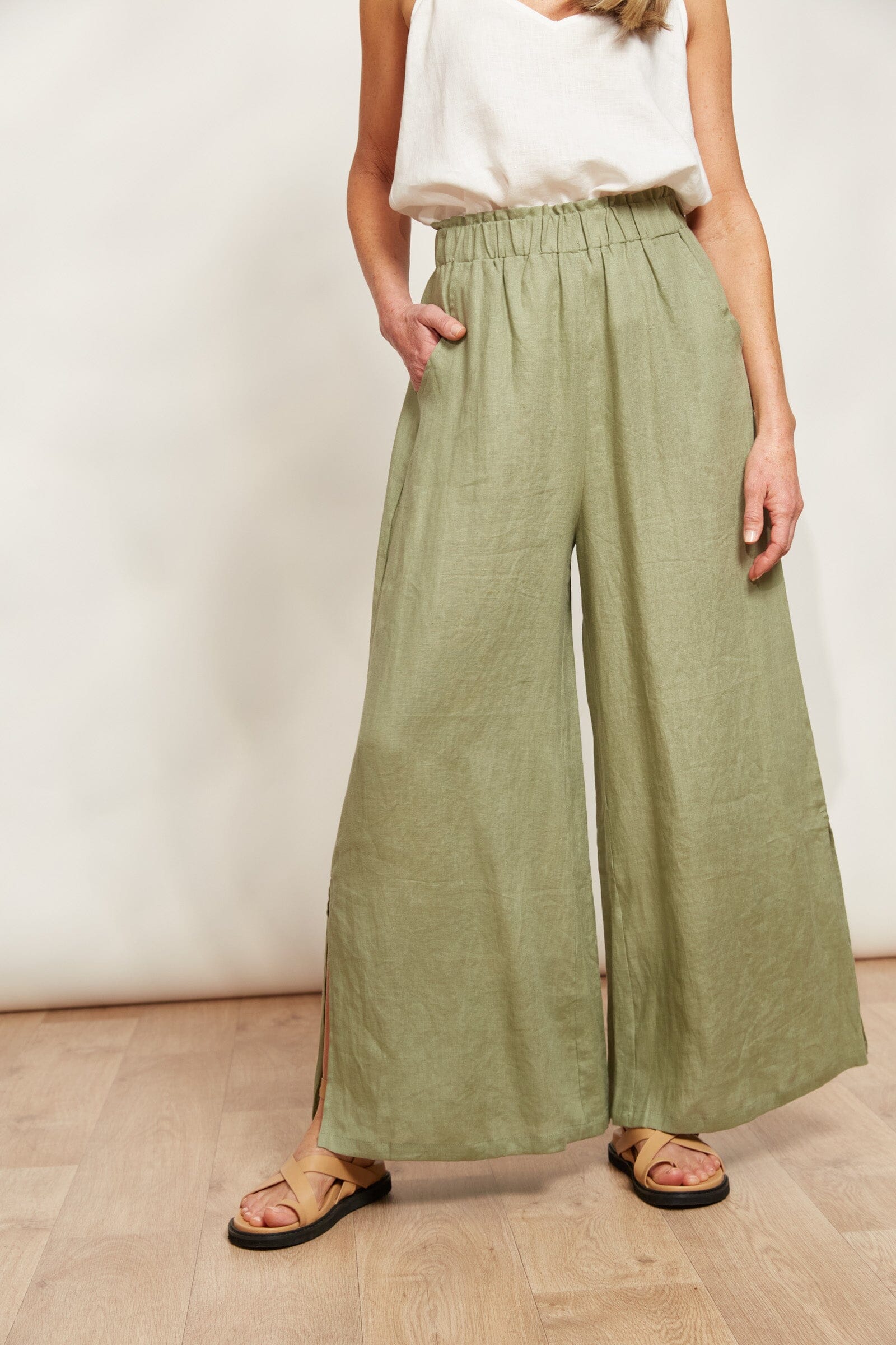 eb&ive | Sojourn Pant - Aloe Womens eb&ive