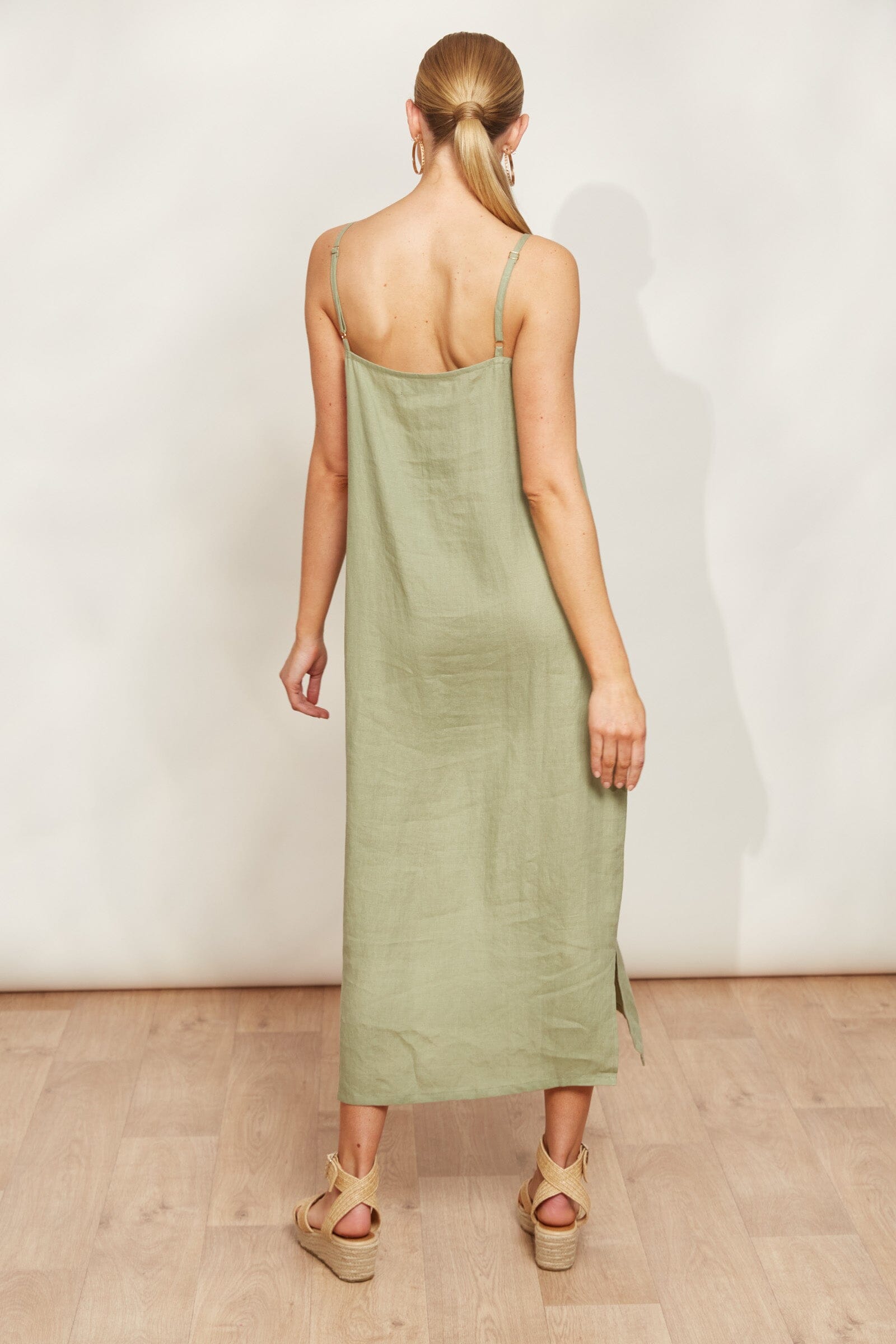 eb&ive | Sojourn Tank Maxi - Aloe Womens eb&ive