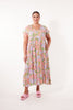 Isle of Mine - Botanical Tiered Dress - Sunset Hydrangea Womens isleOFmine