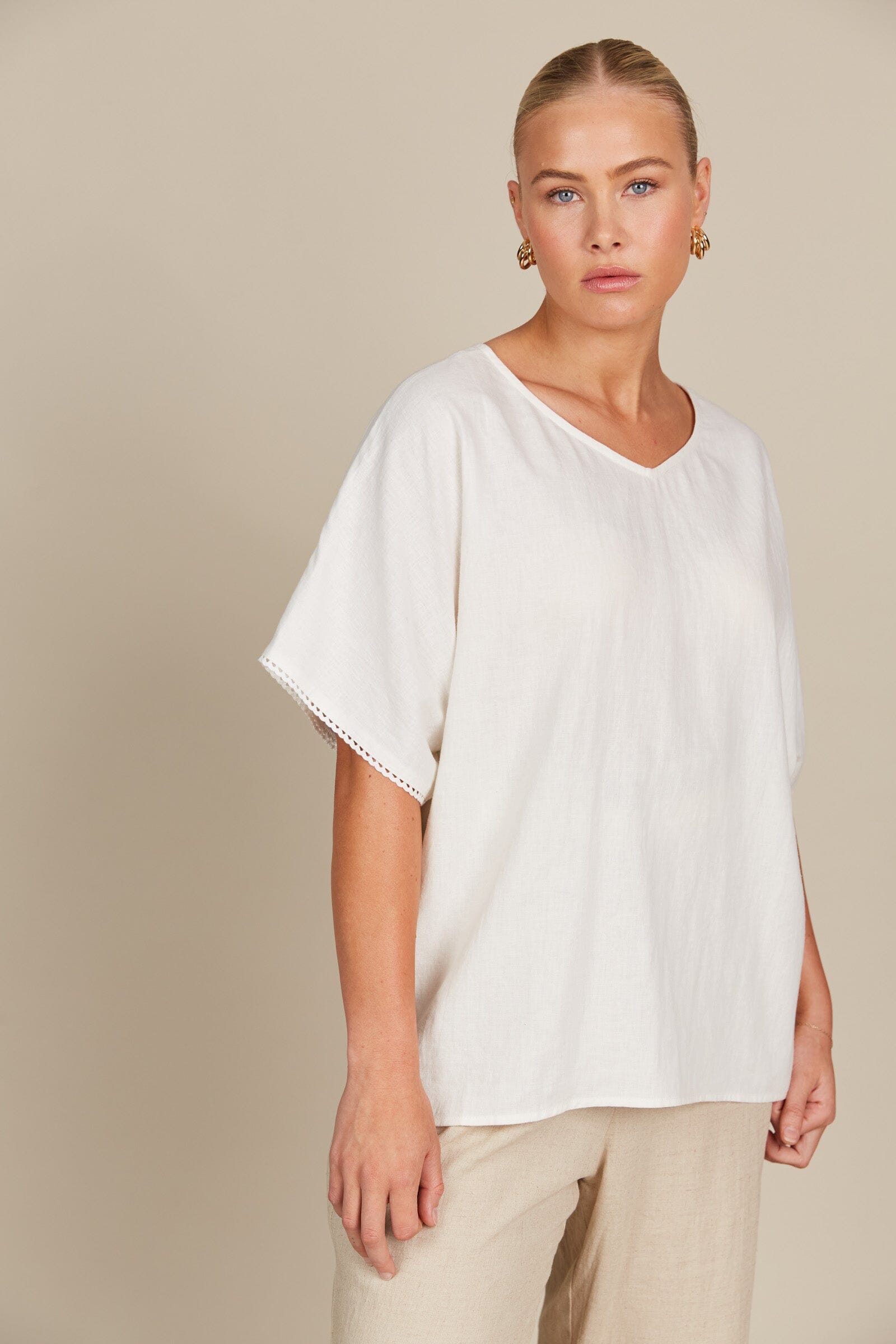 Isle of Mine - Amelie Relaxed Top - Lotus Womens isleOFmine