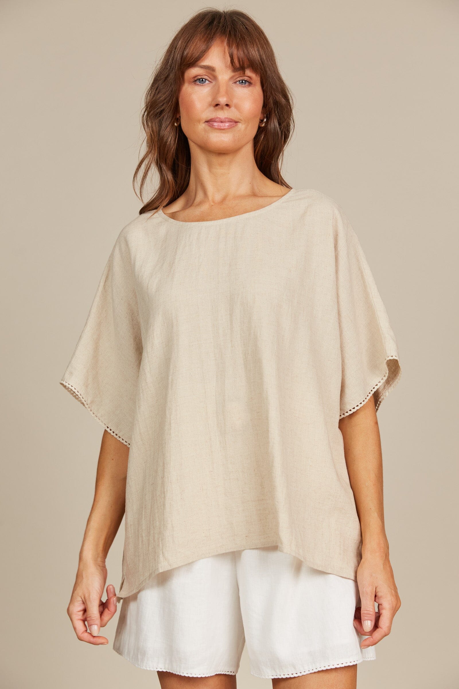 Isle of Mine - Amelie Relaxed Top - Canvas Womens isleOFmine