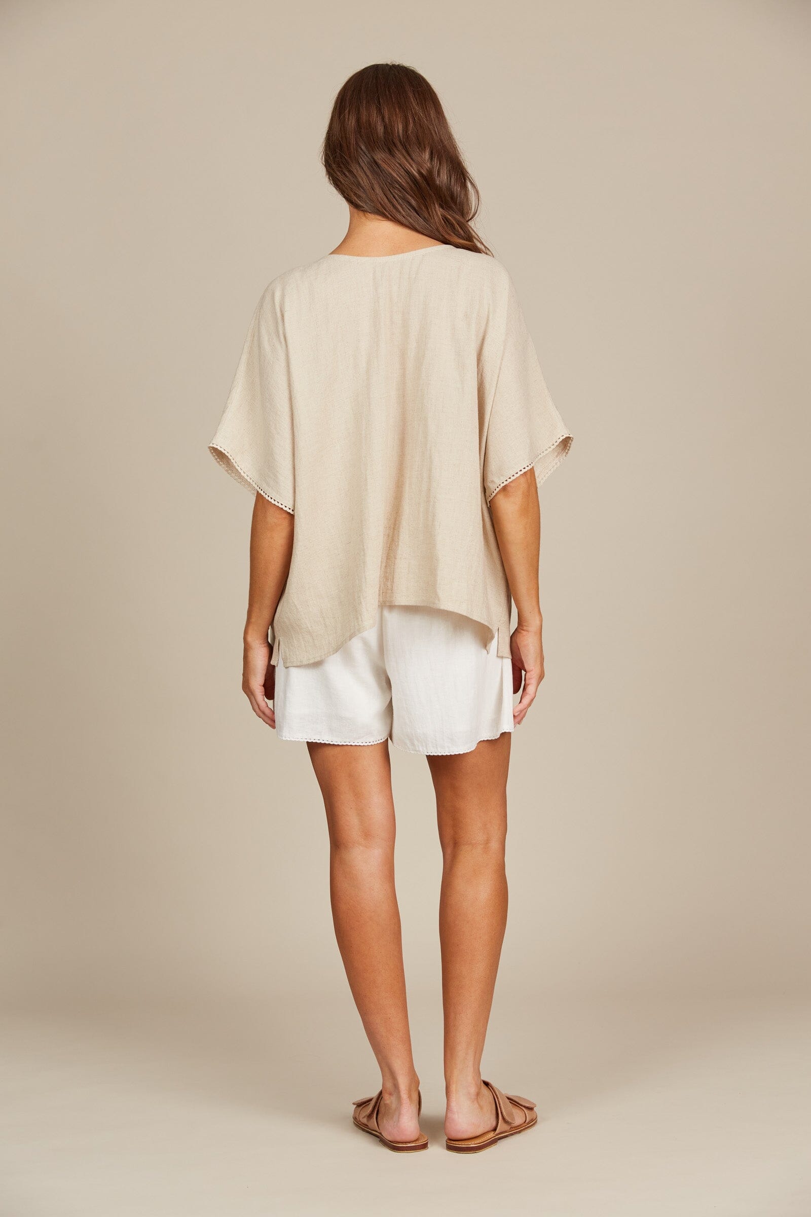 Isle of Mine - Amelie Relaxed Top - Canvas Womens isleOFmine