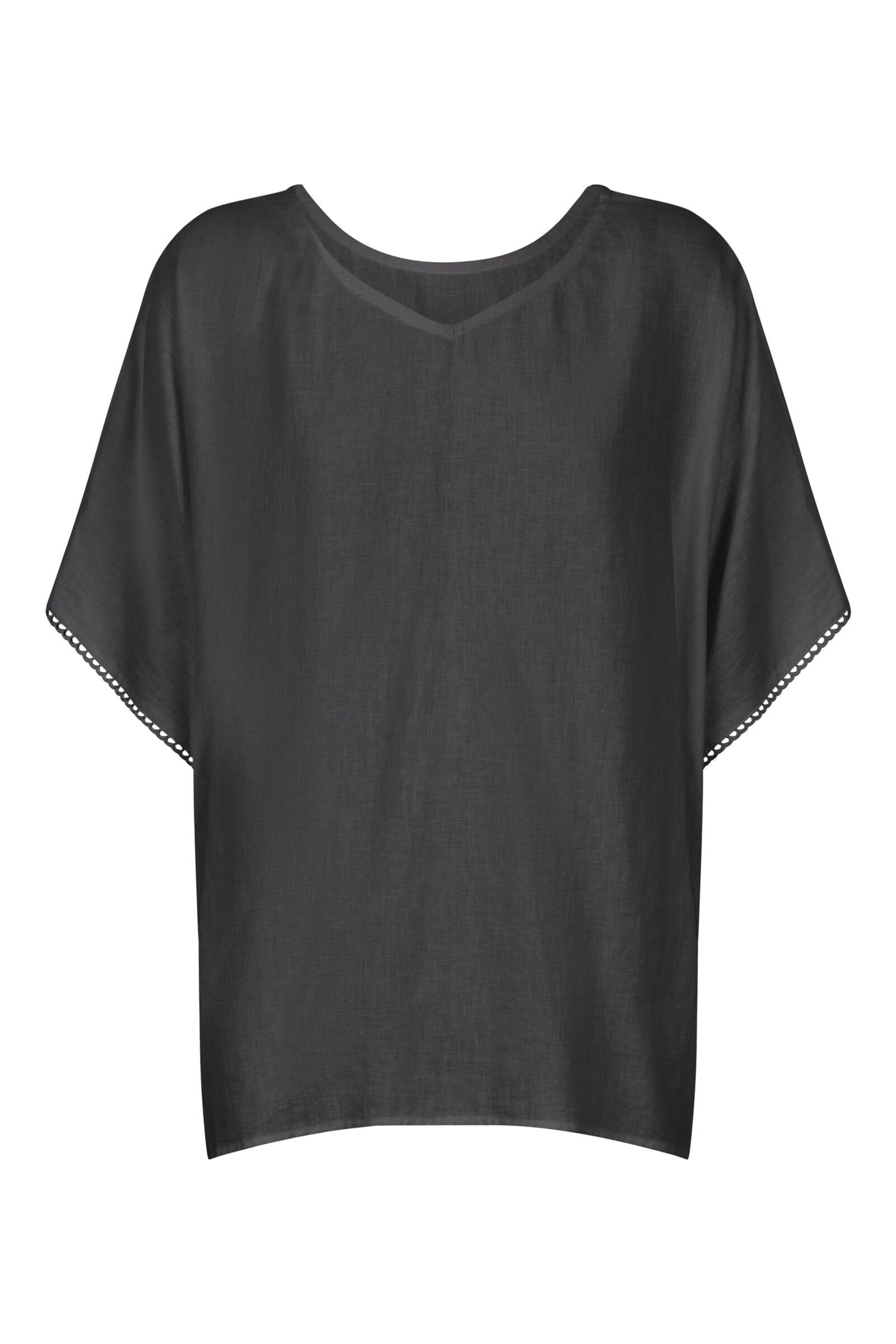 Isle of Mine - Amelie Relaxed Top - Graphite Womens isleOFmine