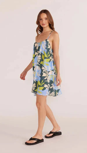 MINK PINK - Artistic Garden Mini Dress - Artistic Print Womens MINK PINK