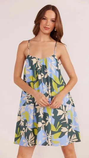 MINK PINK - Artistic Garden Mini Dress - Artistic Print Womens MINK PINK