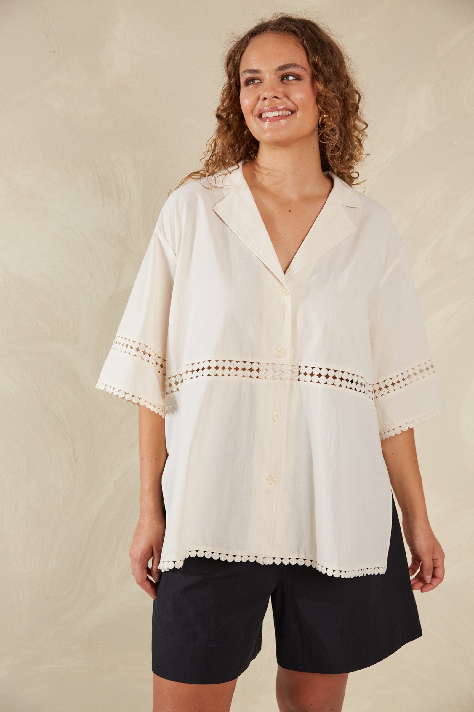 Haven - Adelfia Shirt - Cannoli Womens Haven