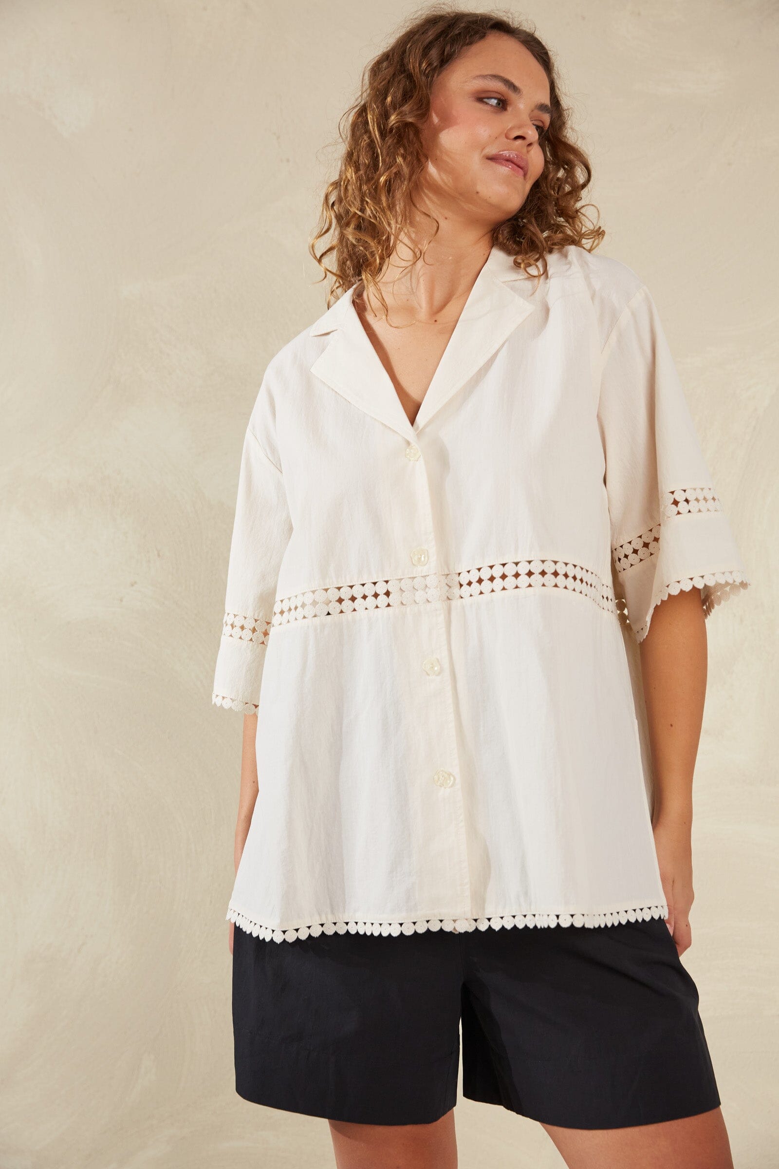 Haven - Adelfia Shirt - Cannoli Womens Haven