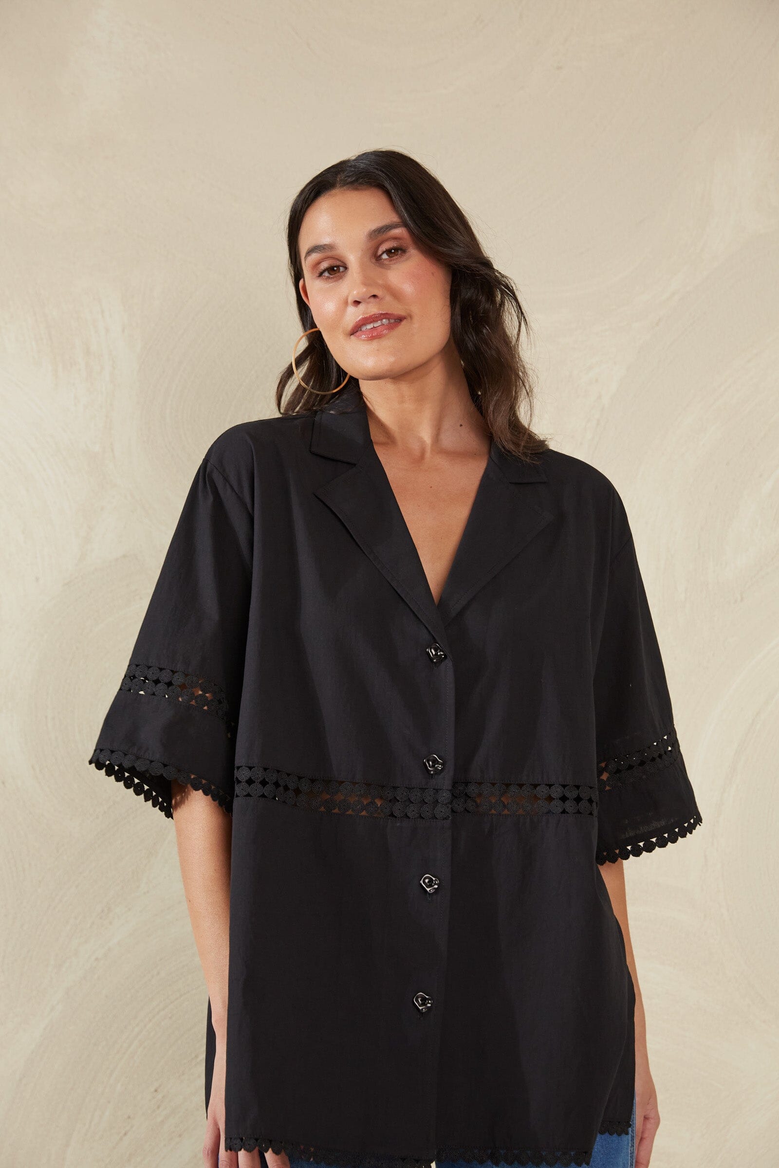 Haven - Adelfia Shirt - Domino Womens Haven