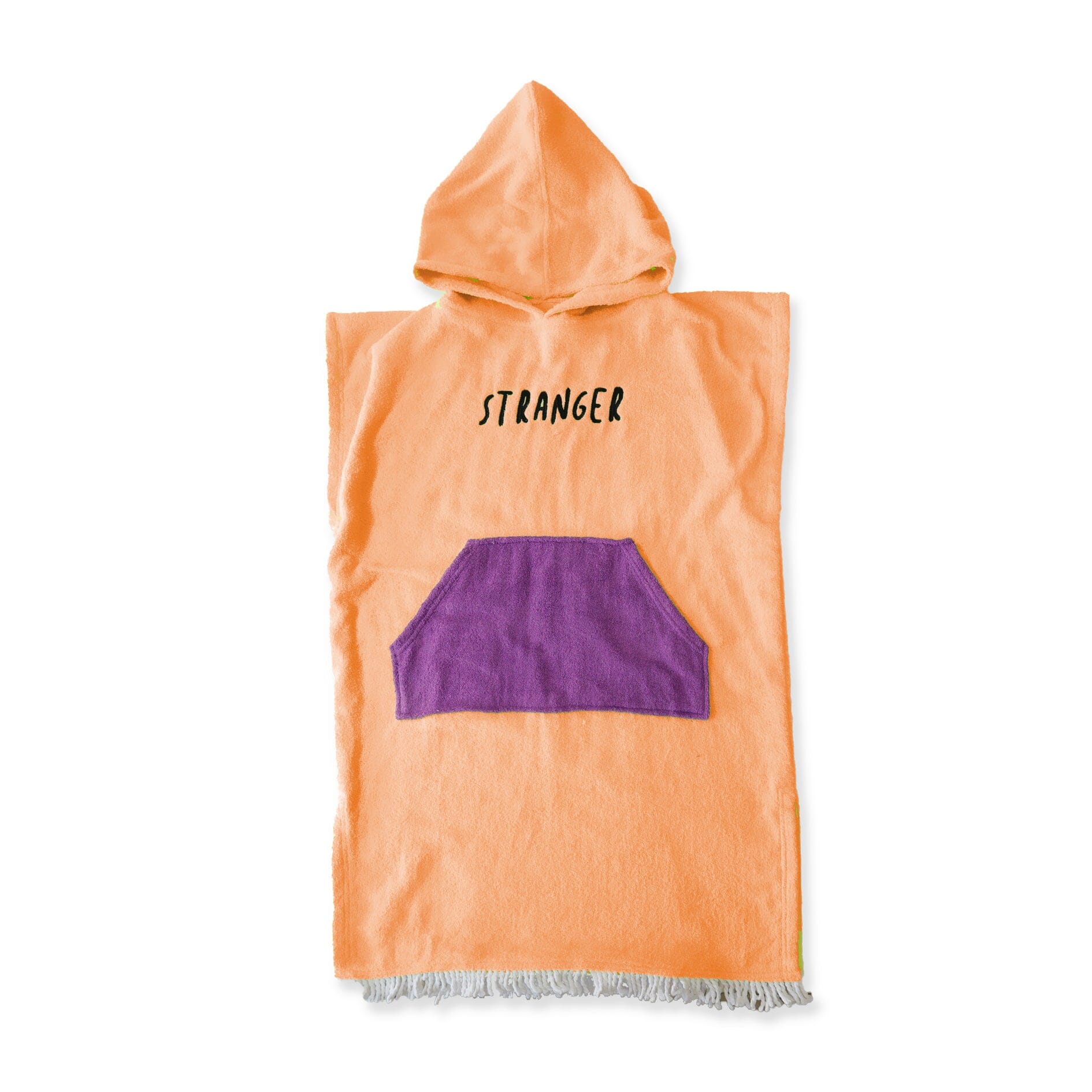 Hello Stranger - STRANGER PONCHO TOWEL – Orange Girls Hello Stranger