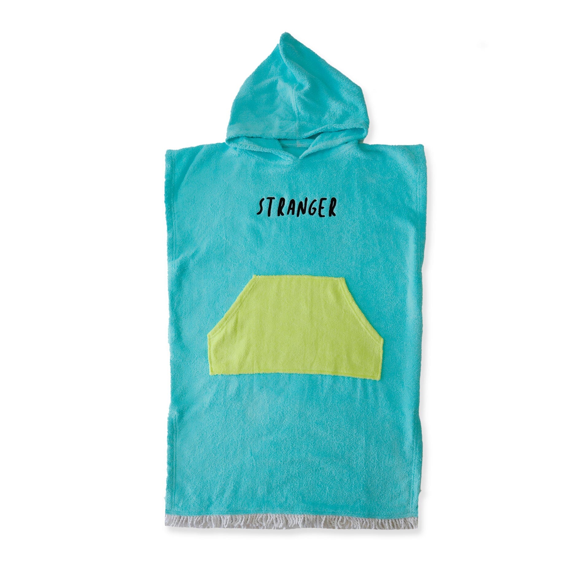 Hello Stranger - STRANGER PONCHO TOWEL - Turquoise Boys Hello Stranger