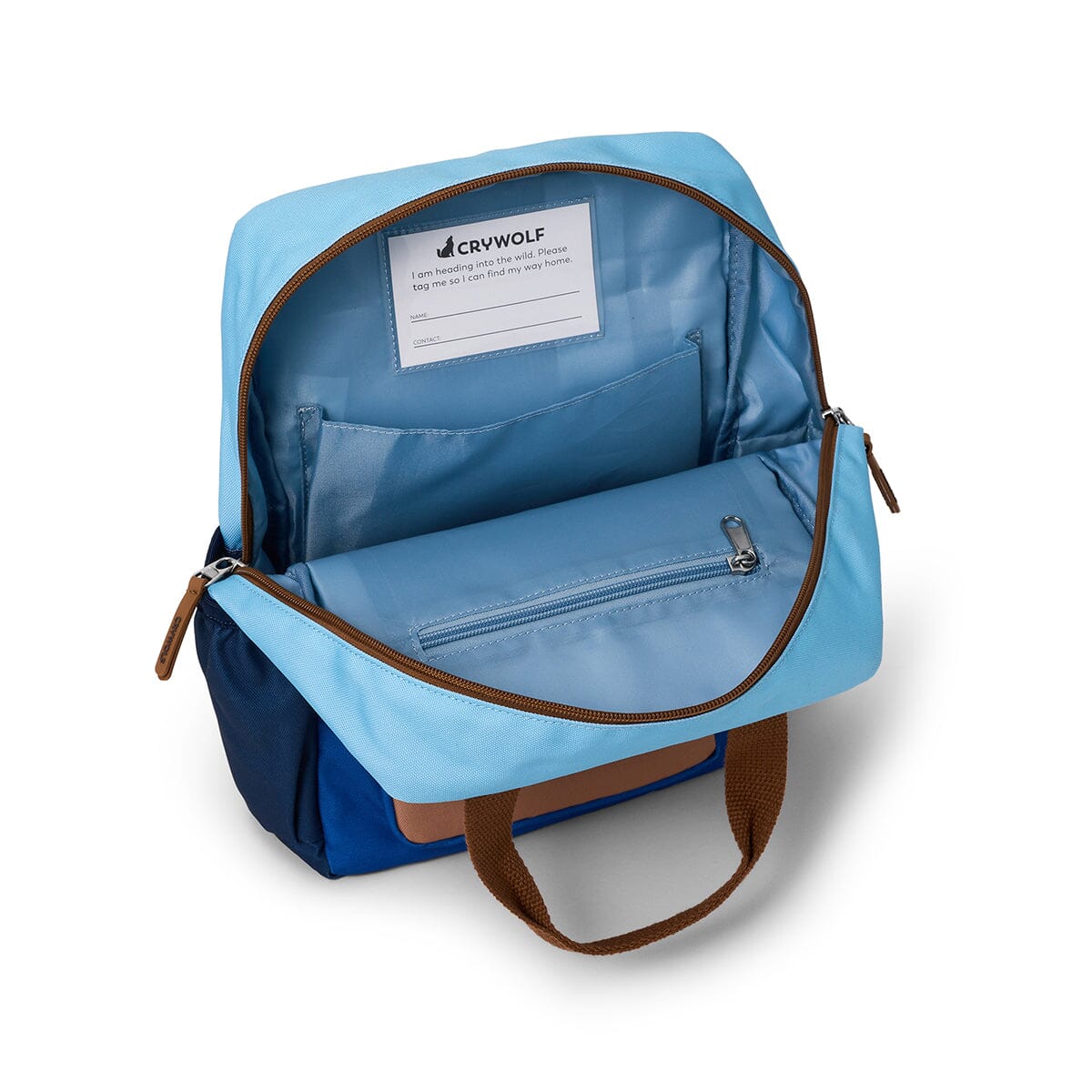 Crywolf - MINI BACKPACK - Deep Sea Colourblock Girls Crywolf