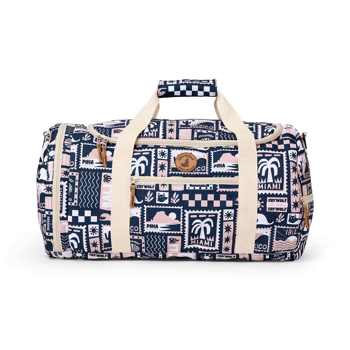 Crywolf | PACKABLE DUFFEL - Blush Postcards CUTENESS Crywolf