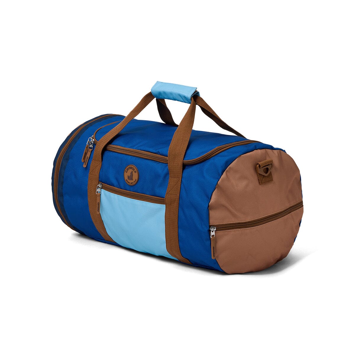 Crywolf - PACKABLE DUFFEL BAG - Deep Sea Colourblock Boys Crywolf