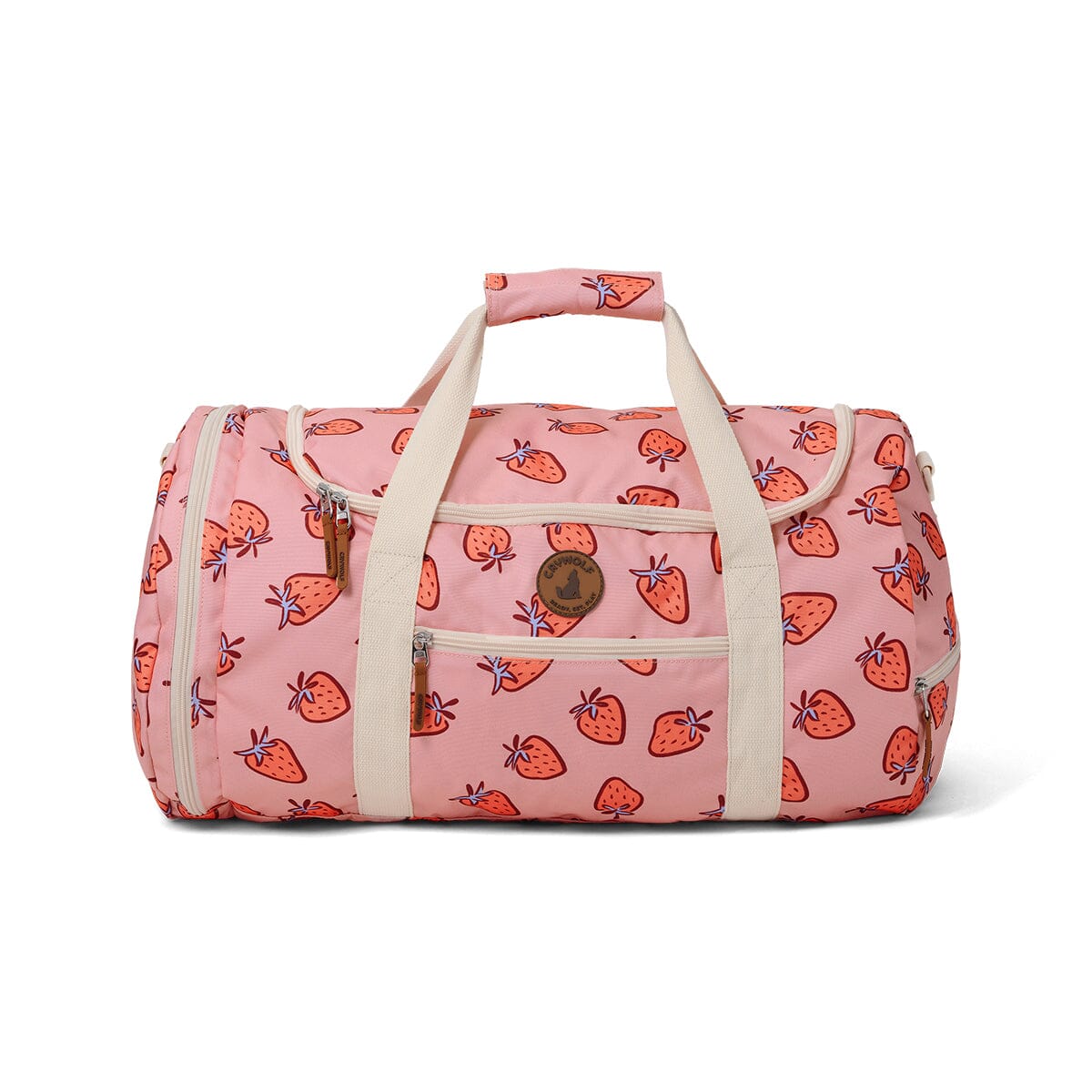 Crywolf - PACKABLE DUFFEL BAG - Strawberry Splash Girls Crywolf