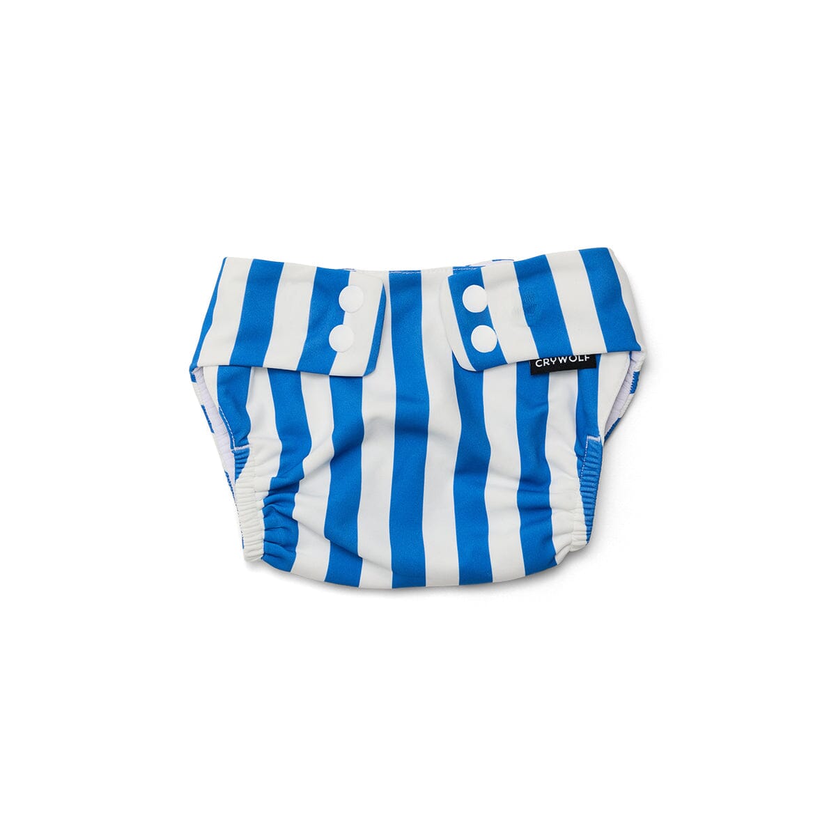 Crywolf - REUSABLE SWIM NAPPY - Deep Blue Stripe Boys Crywolf