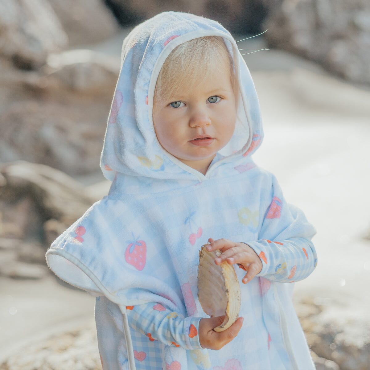 Crywolf - BABY HOODED TOWEL - Lucky Picnic Girls Crywolf