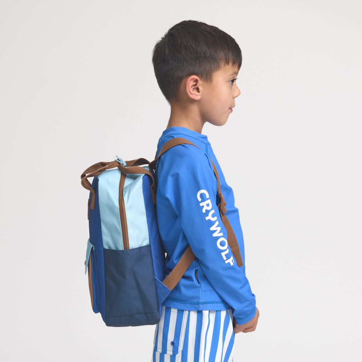 Crywolf - MINI BACKPACK - Deep Sea Colourblock Girls Crywolf