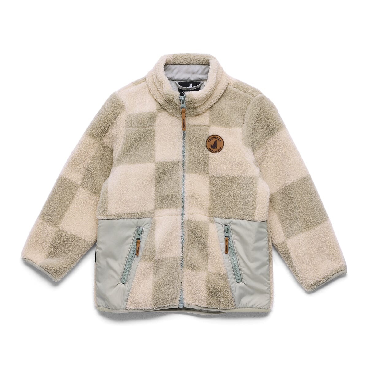 Crywolf | YETI JACKET - Moss Checkered *** PRE ORDER / DUE EARLY-MID APRIL *** Boys Crywolf