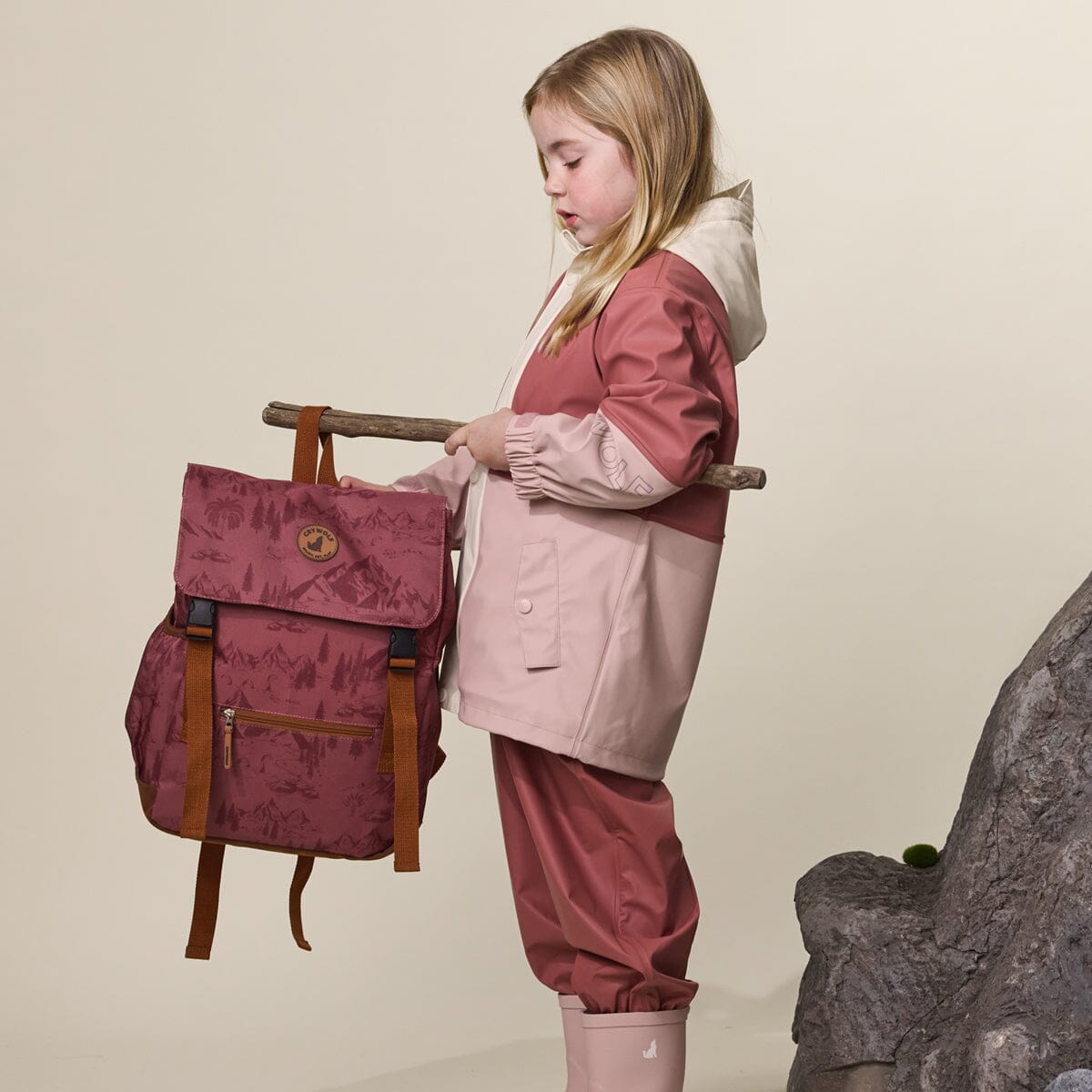 Crywolf | EXPLORER JACKET - Blush Rosewood *** PRE ORDER / DUE EARLY-MID APRIL *** Girls Crywolf