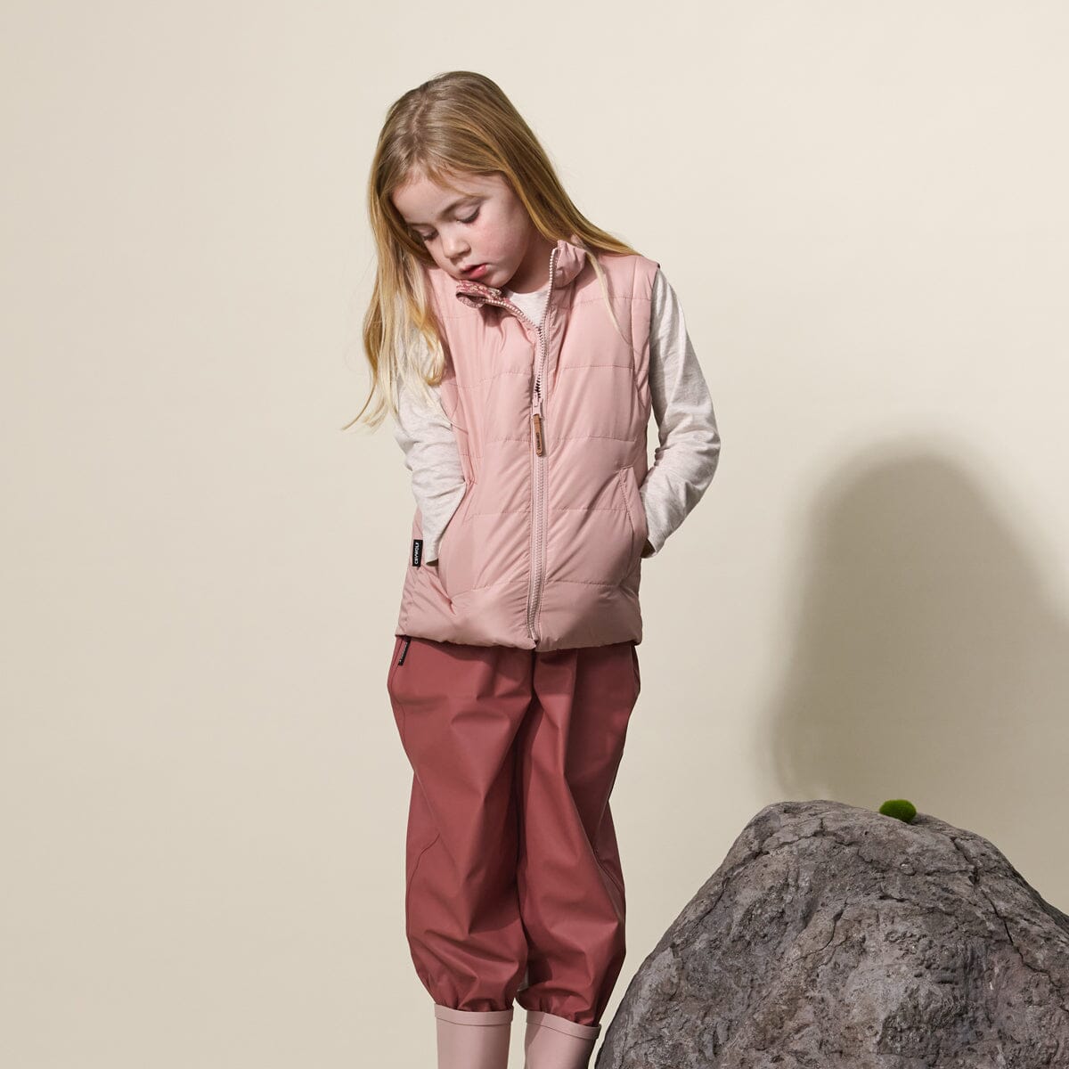 Crywolf | REVERSIBLE VEST - Rosewood Floral *** PRE ORDER / DUE EARLY-MID APRIL *** Girls Crywolf