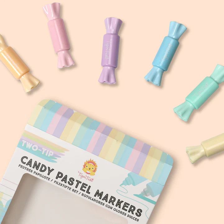 Tiger Tribe - Two Tip Candy Pastel Markers CUTENESS Tiger Tribe