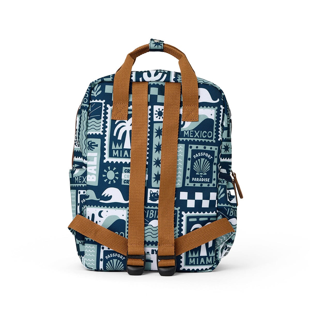 Crywolf | MINI BACKPACK - Blue Postcards CUTENESS Crywolf