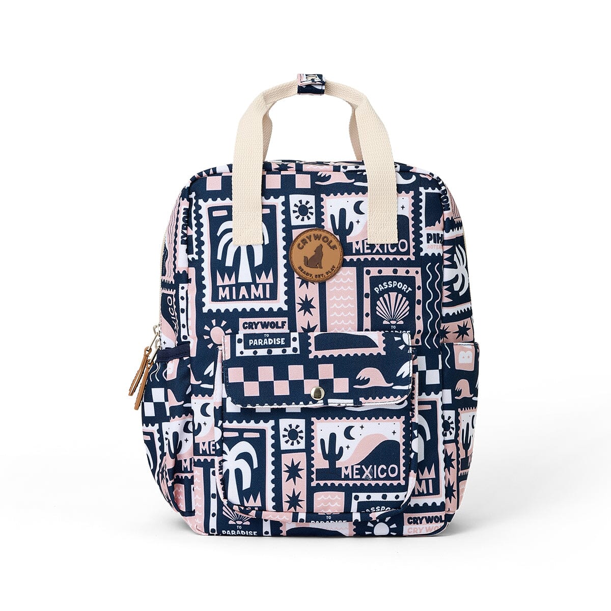 Crywolf | MINI BACKPACK - Blush Postcards CUTENESS Crywolf