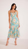 MINK PINK - EVELYN STRAPPY MIDAXI DRESS - Mint Floral *** DUE IN APPROX 22JAN*** Womens MINK PINK