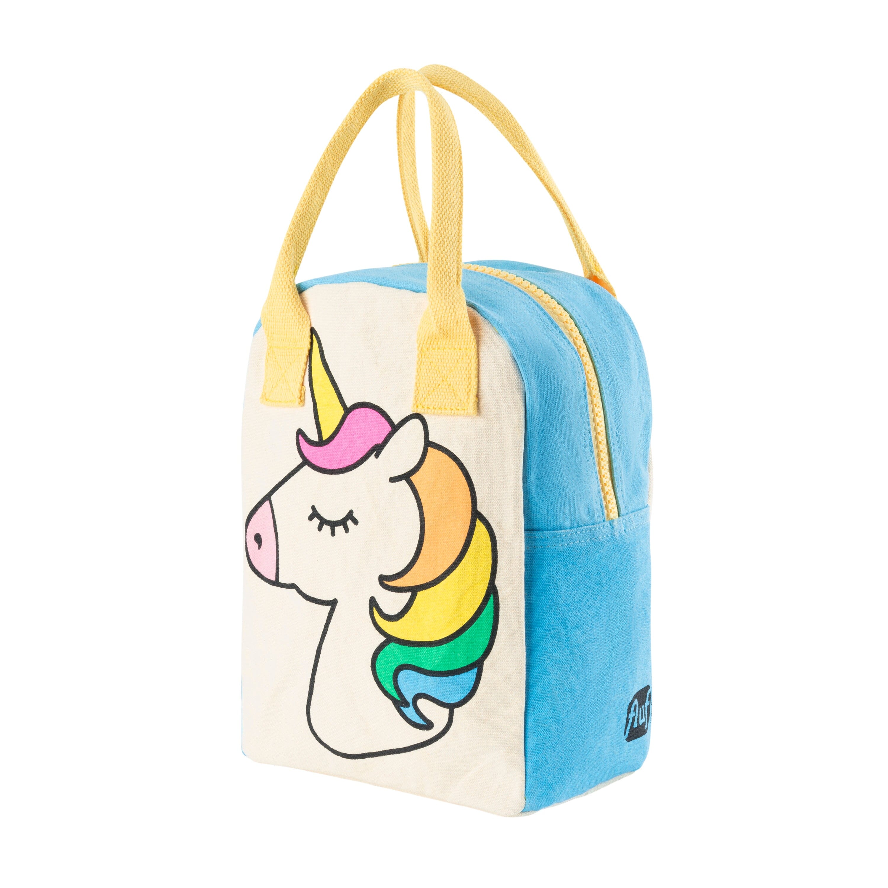 Fluf - Zipper Lunch Bag - Unicorn CUTENESS Fluf