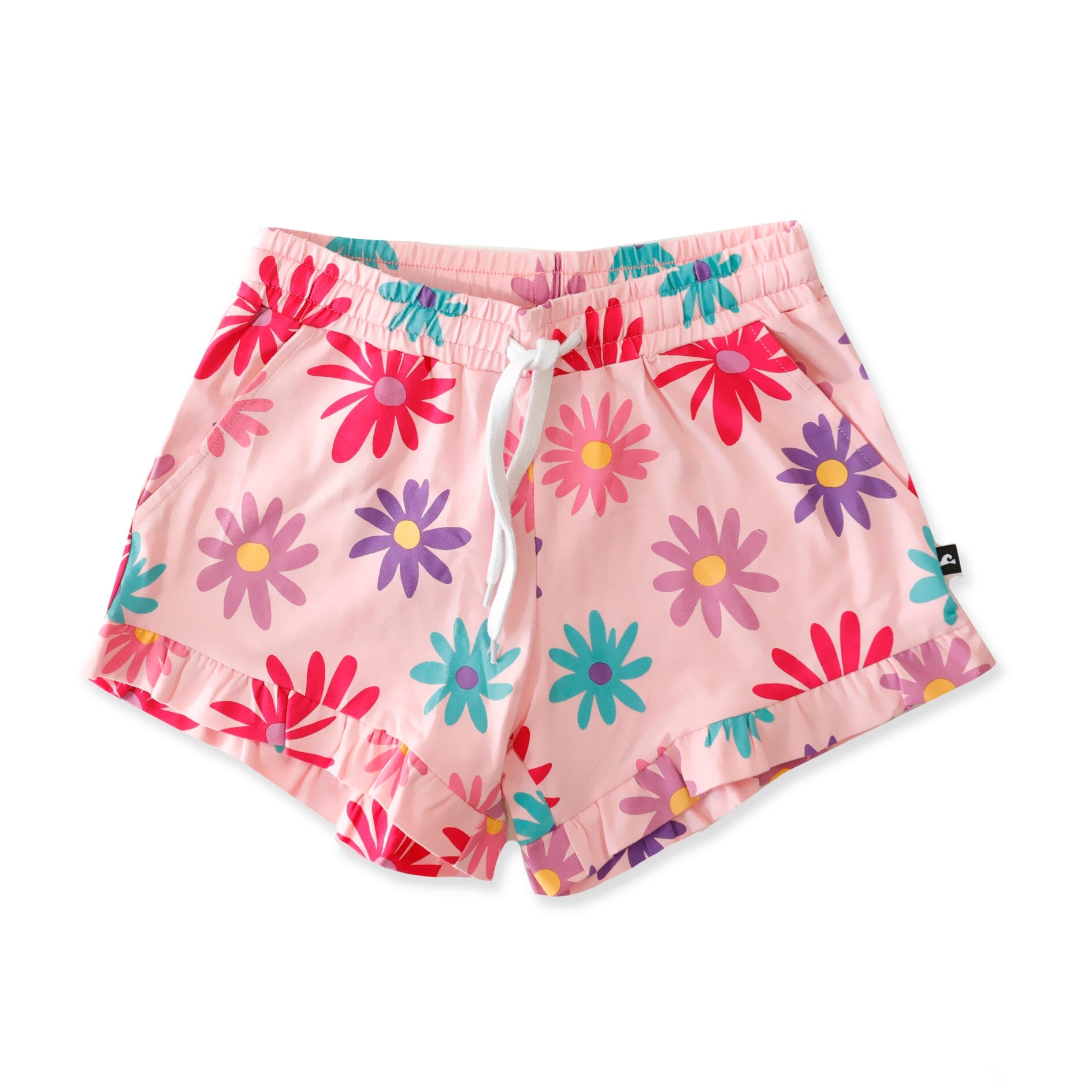 Hello Stranger - FRILL SHORT – Pink Flower Girls Hello Stranger